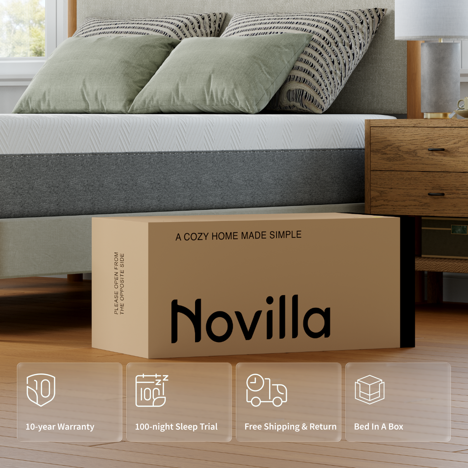 Bliss Memory Foam Mattress - Image 9