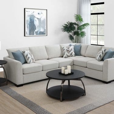 Ashford Sleeper Sectional Greige