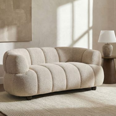 Whitney Channel Tufted Loveseat