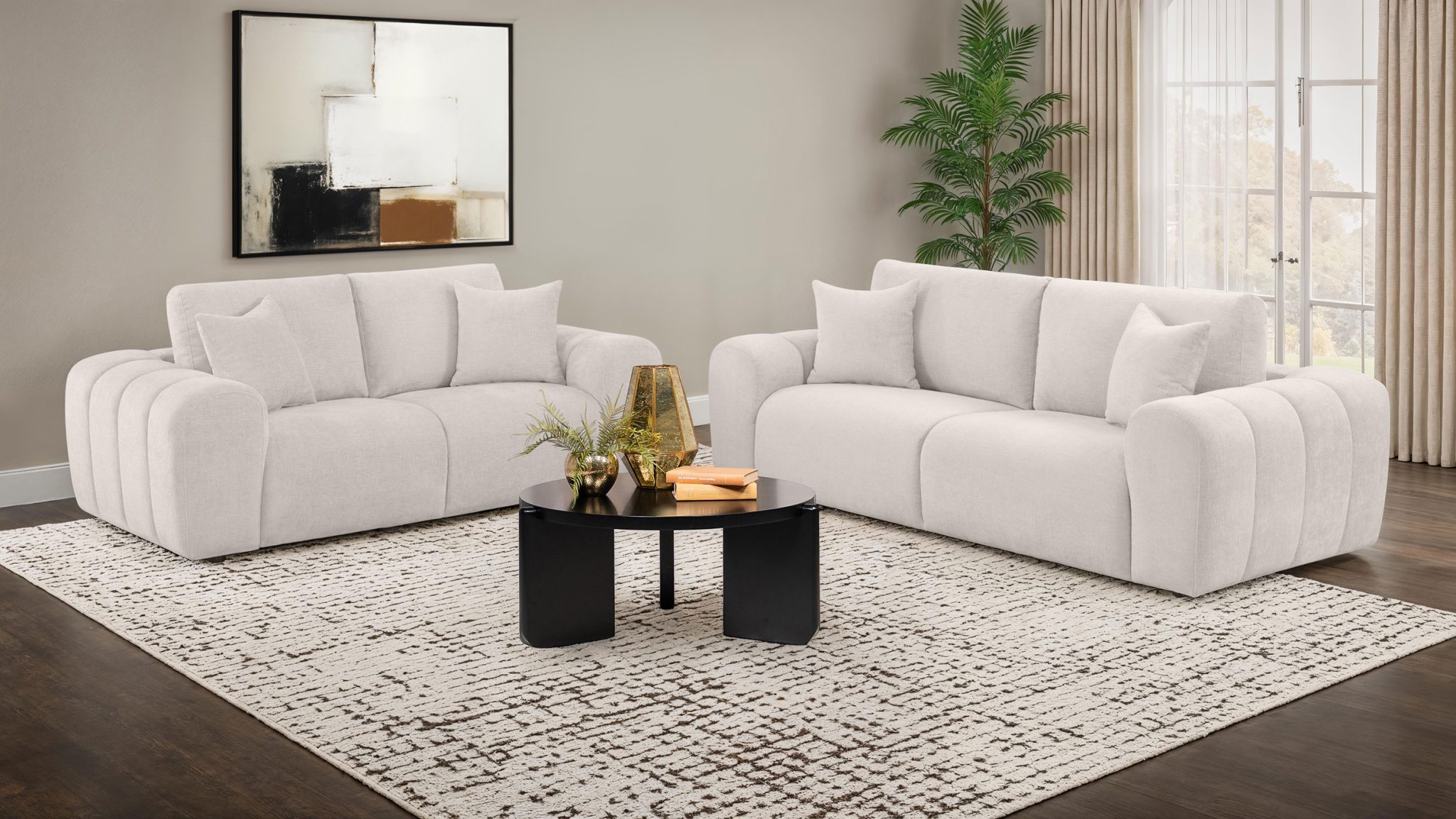 Burnett Wide Arm Sofa - Image 11