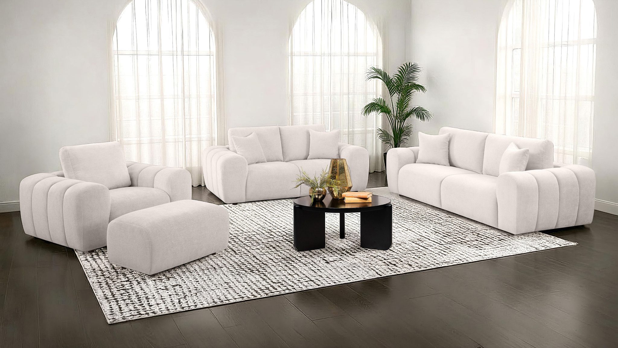 Burnett Wide Arm Sofa - Image 13