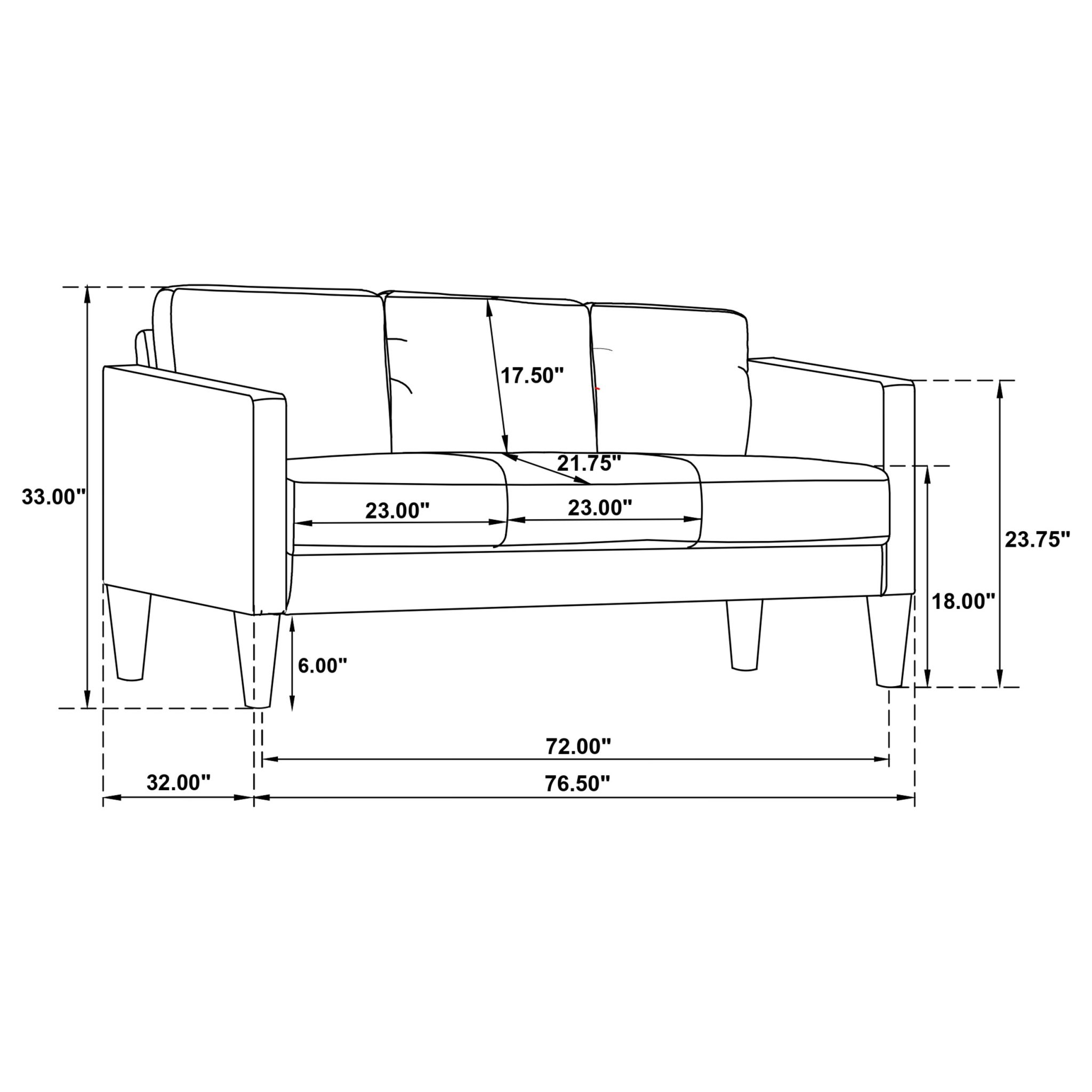 Ruth Track Arm Sofa - Image 10