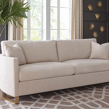 Corliss Curved Track Arm Sofa