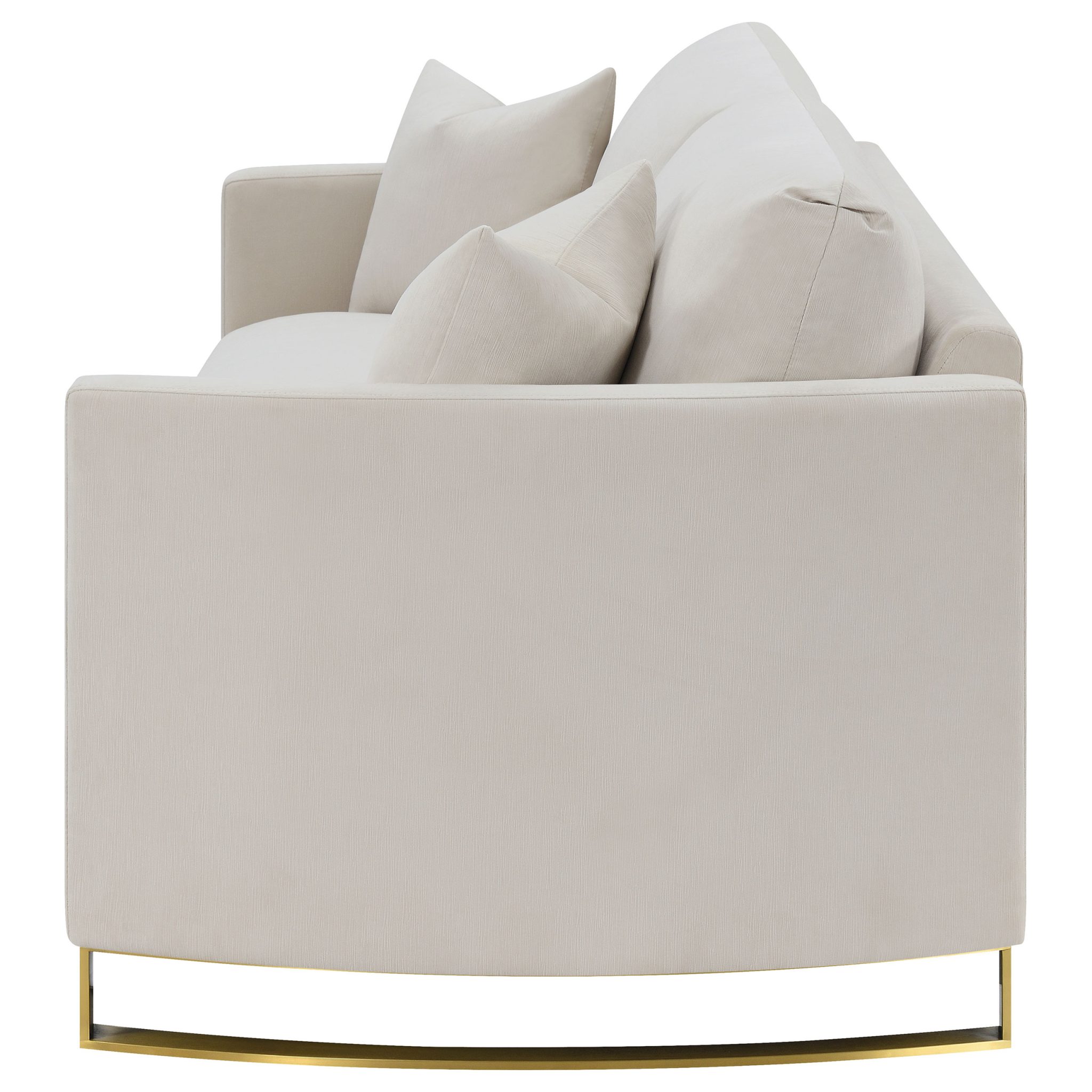 Corliss Curved Track Arm Sofa - Image 5
