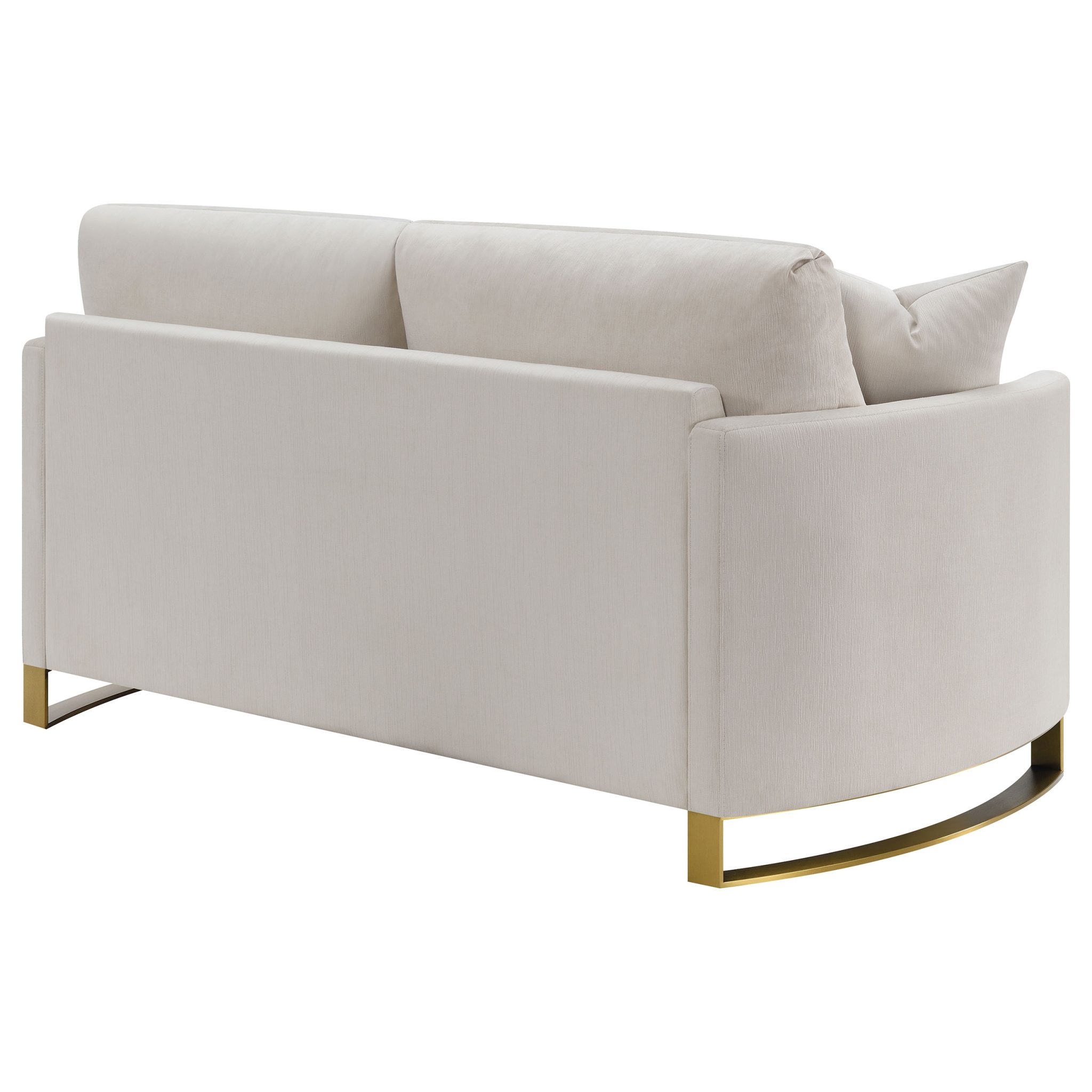 Corliss Curved Track Arm Loveseat - Image 7