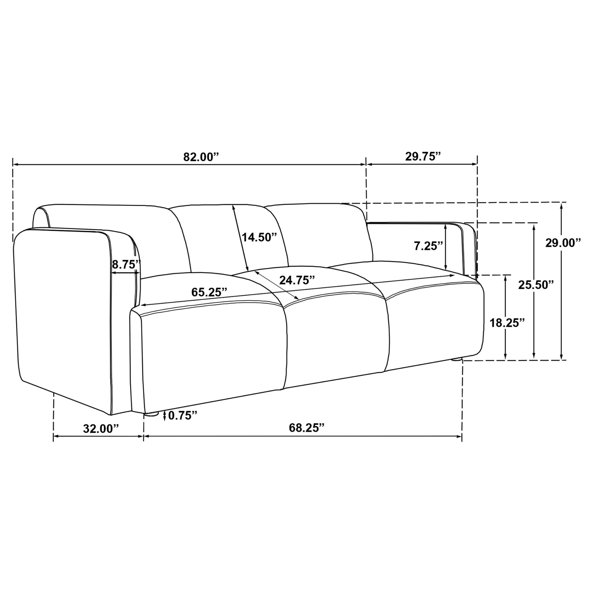 Dorset Round Track Arm Sofa - Image 12