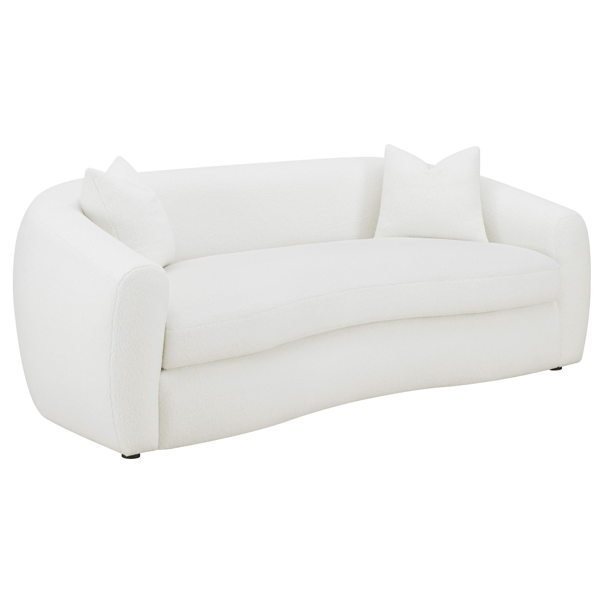 Isabella Sherpa Sofa - Image 2