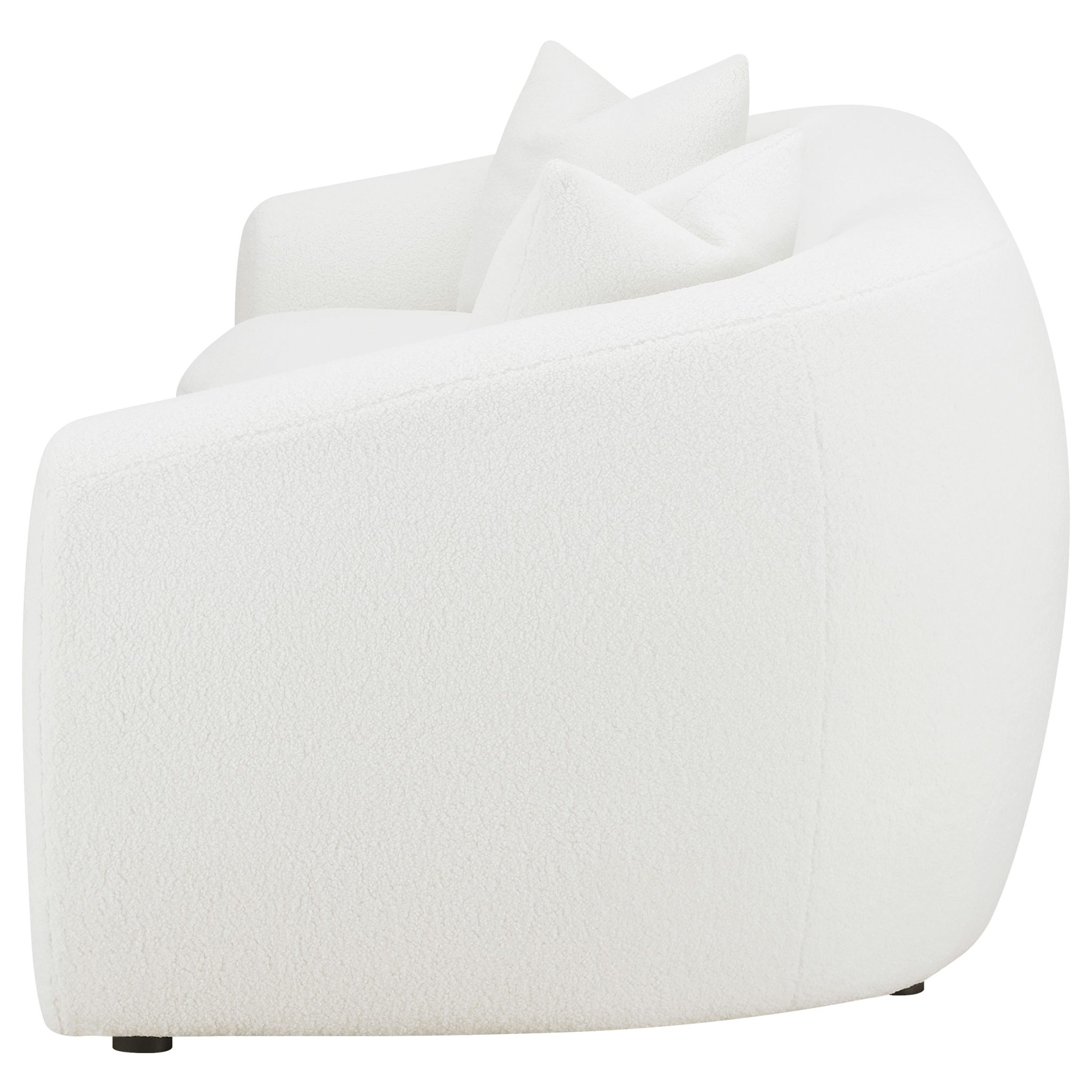 Isabella Sherpa Sofa - Image 5