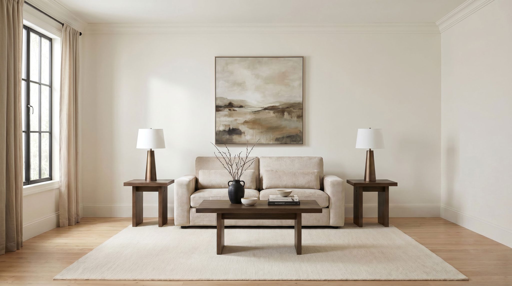 Amador Track Arm Sofa Camel