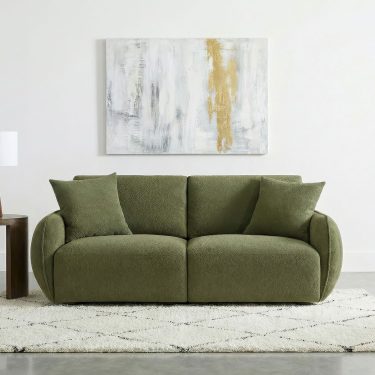 Elysia Modular Loveseat Green