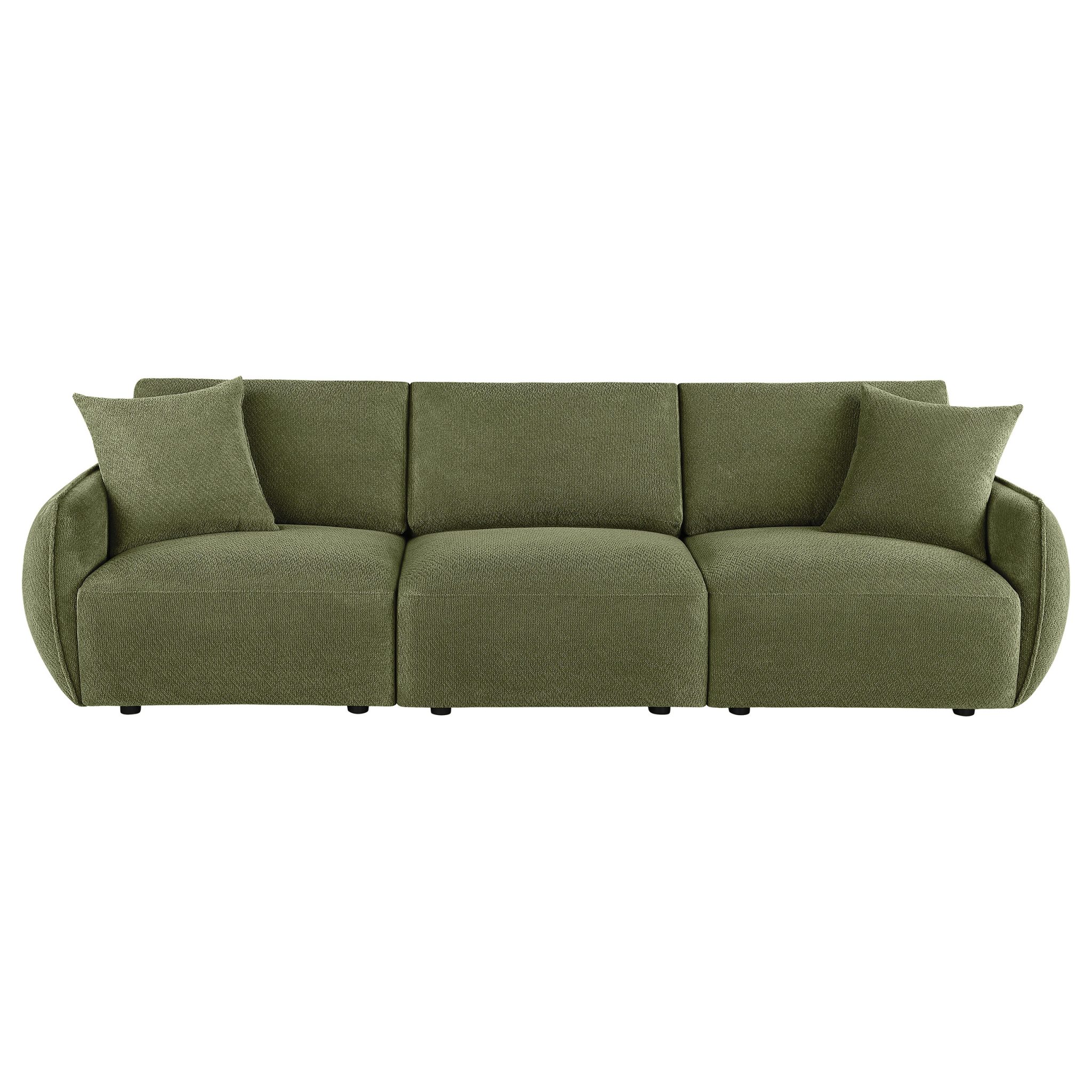 Elysia Modular Sofa Green - Image 3