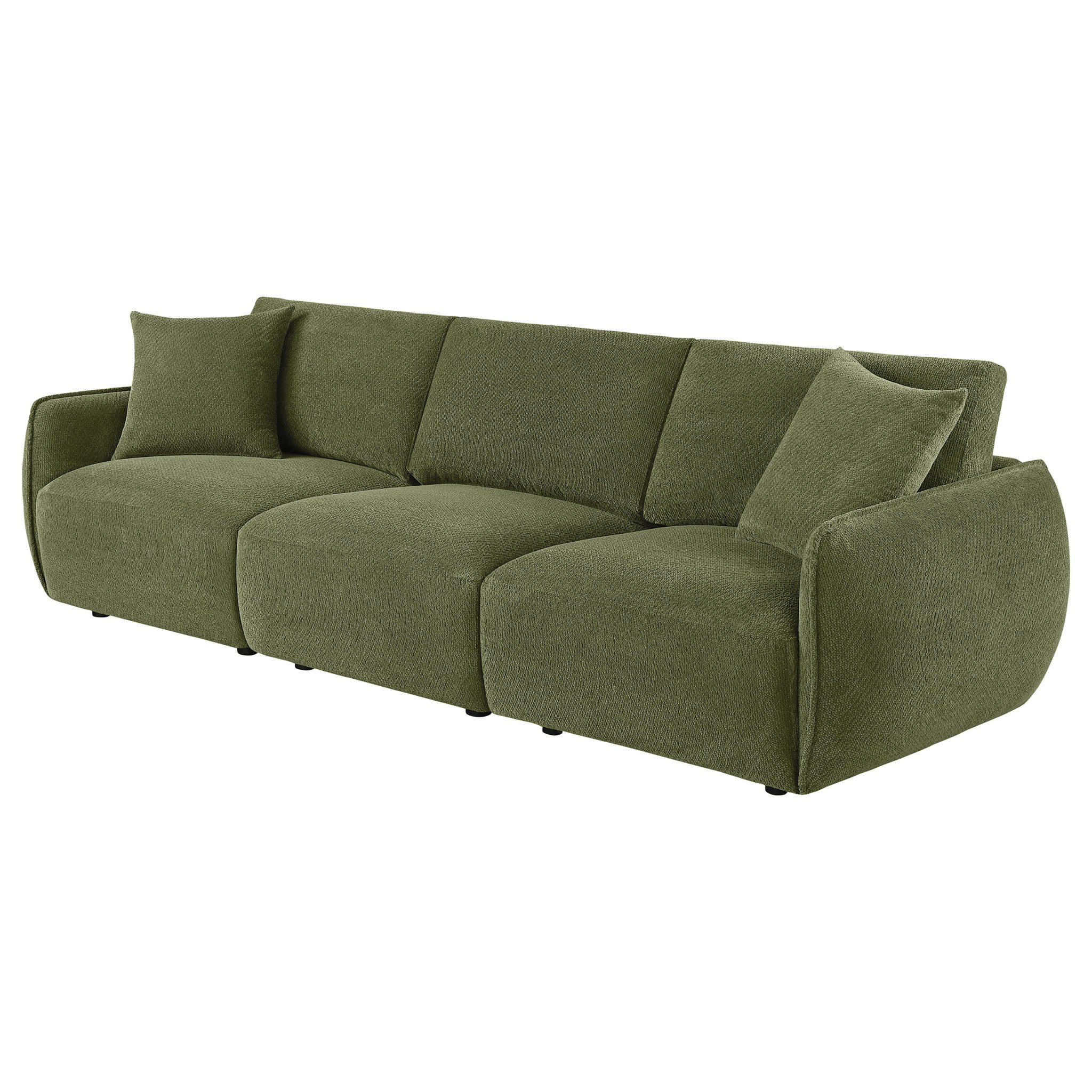 Elysia Modular Sofa Green - Image 4
