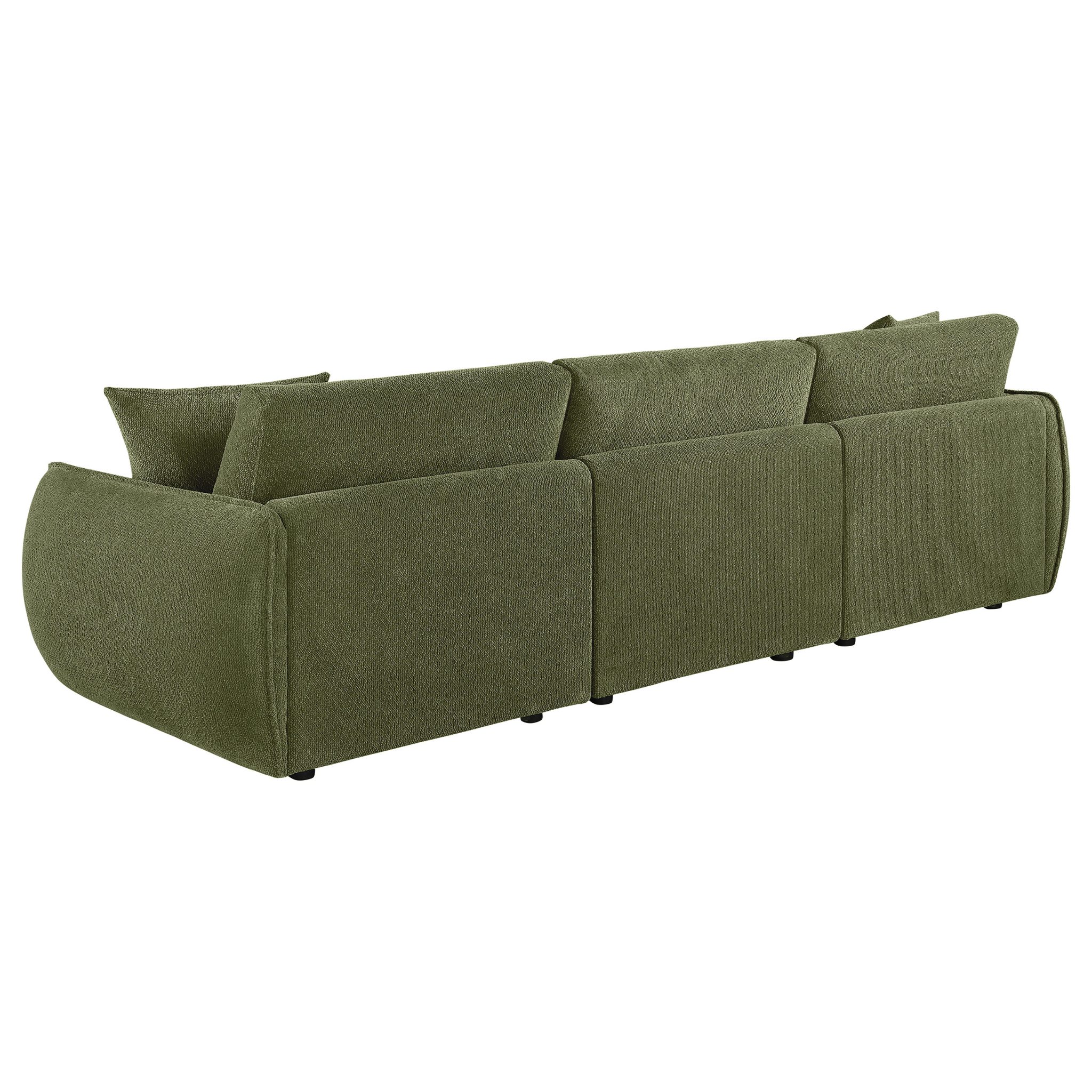 Elysia Modular Sofa Green - Image 6