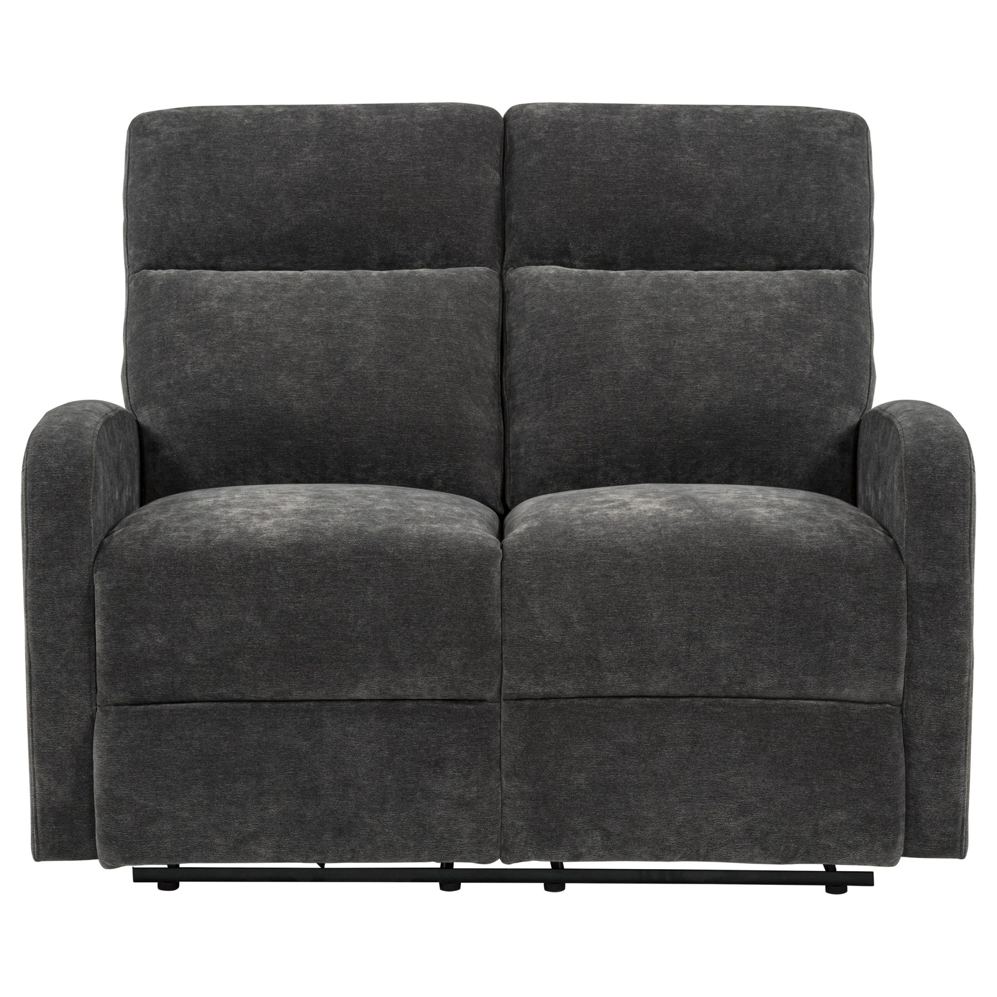 Hamilton Reclining Loveseat Charcoal Grey - Image 5