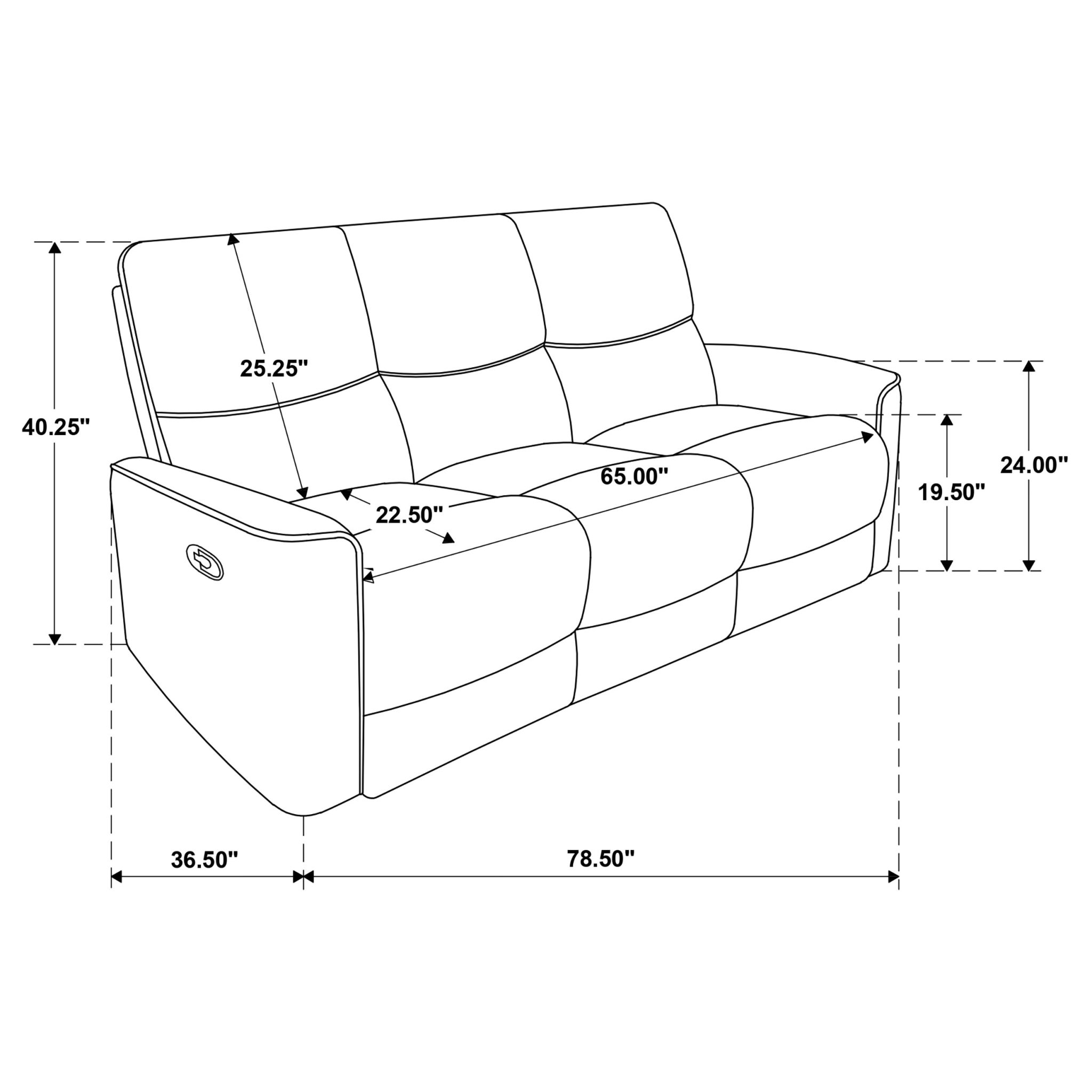 Navarro Reclining Sofa - Image 13
