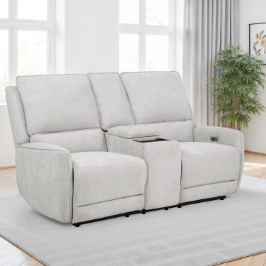 Sylmar Power Reclining Loveseat Dove Grey