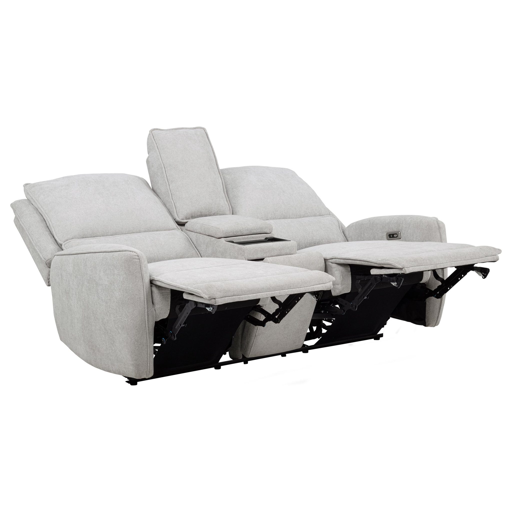 Sylmar Power Reclining Loveseat Dove Grey - Image 6