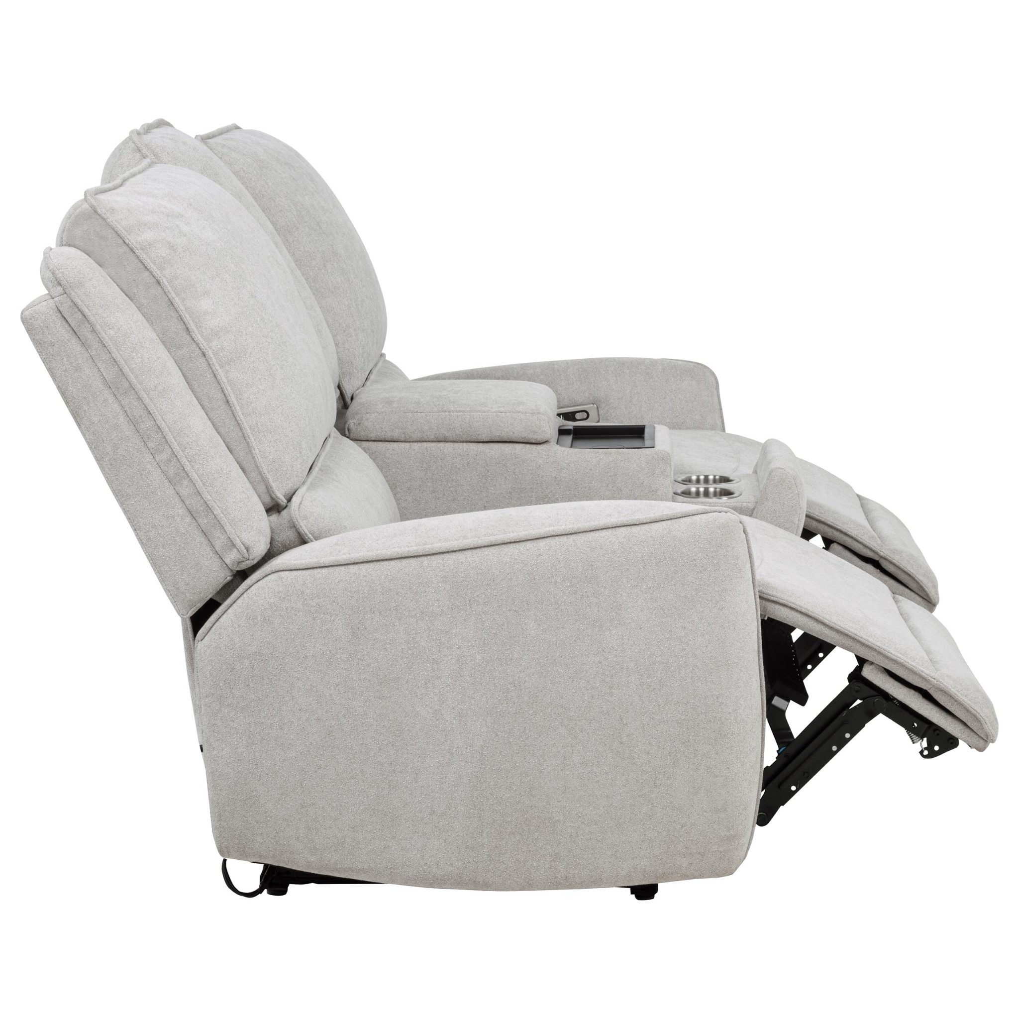 Sylmar Power Reclining Loveseat Dove Grey - Image 10