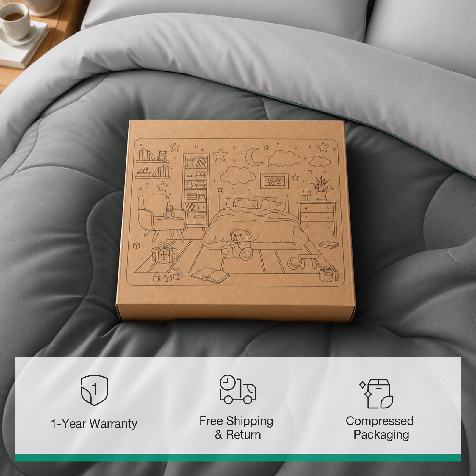 AiryFlow™ Cooling Comforter Set - Image 6