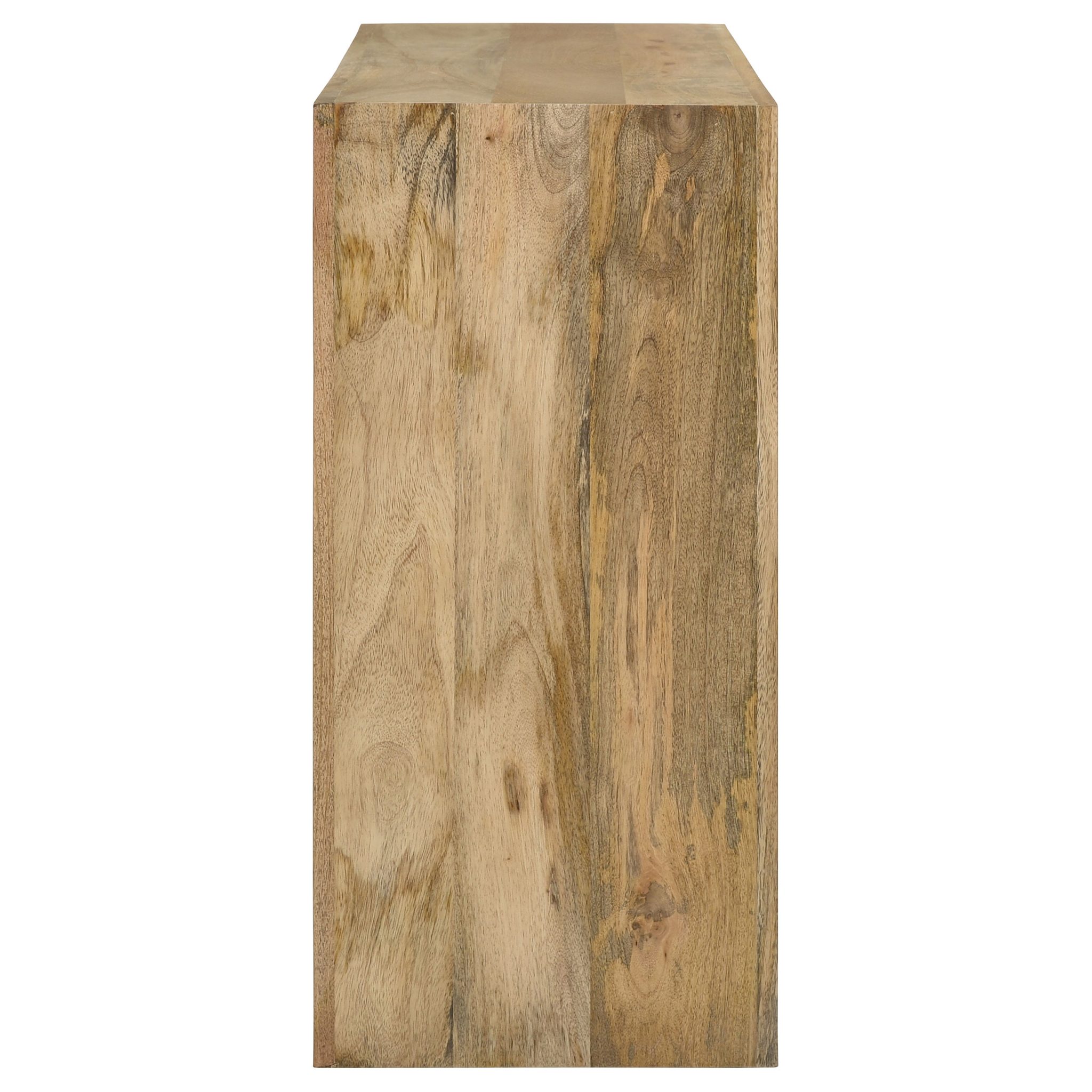 Benton Rectangular Solid Wood Entryway Console Table Natural - Image 4