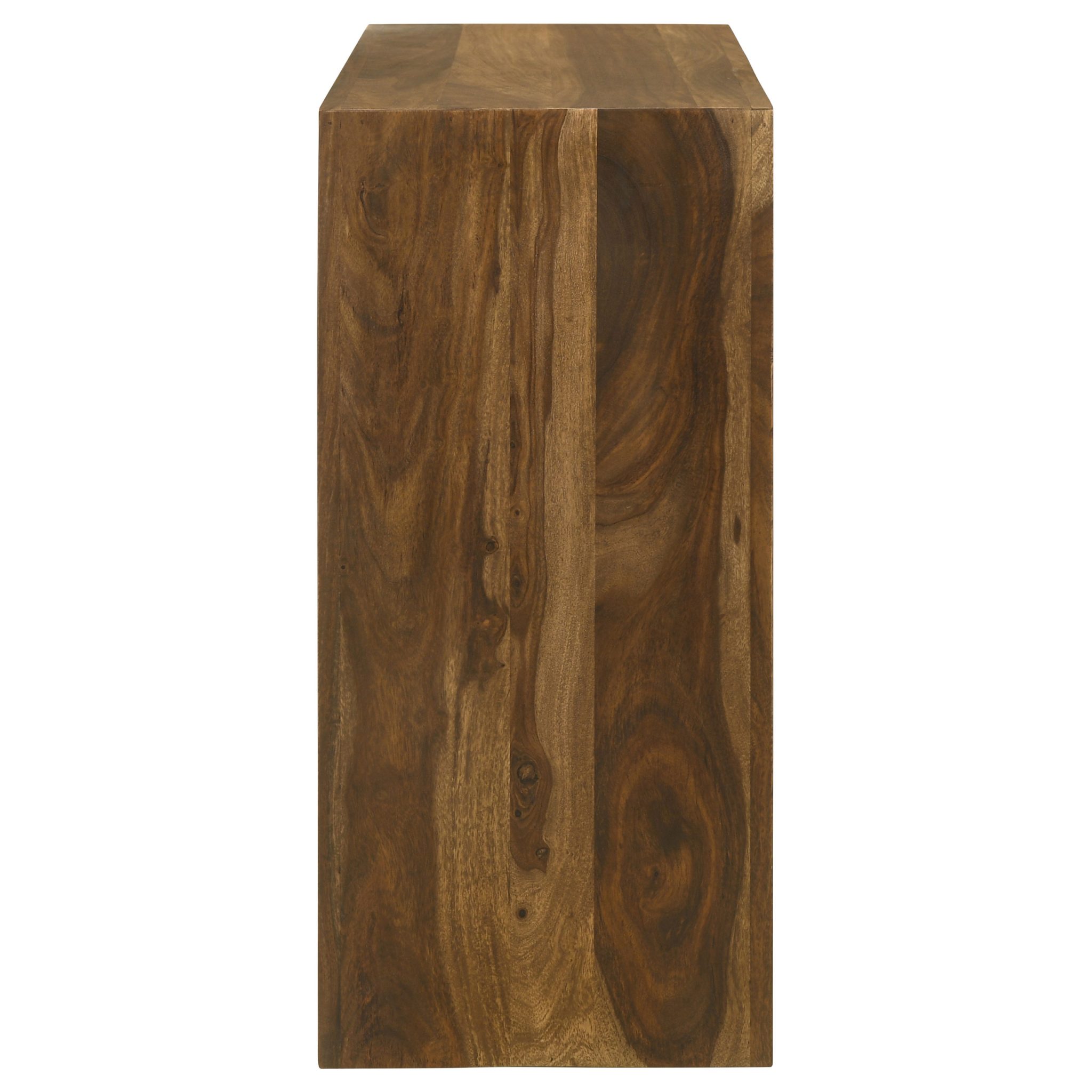 Odilia Rectangular Solid Wood Entryway Console Table Auburn - Image 4