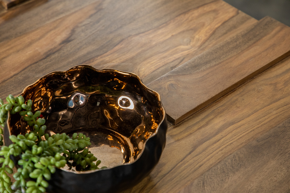 Samira Square Solid Wood Coffee Table Natural Sheesham - Image 8
