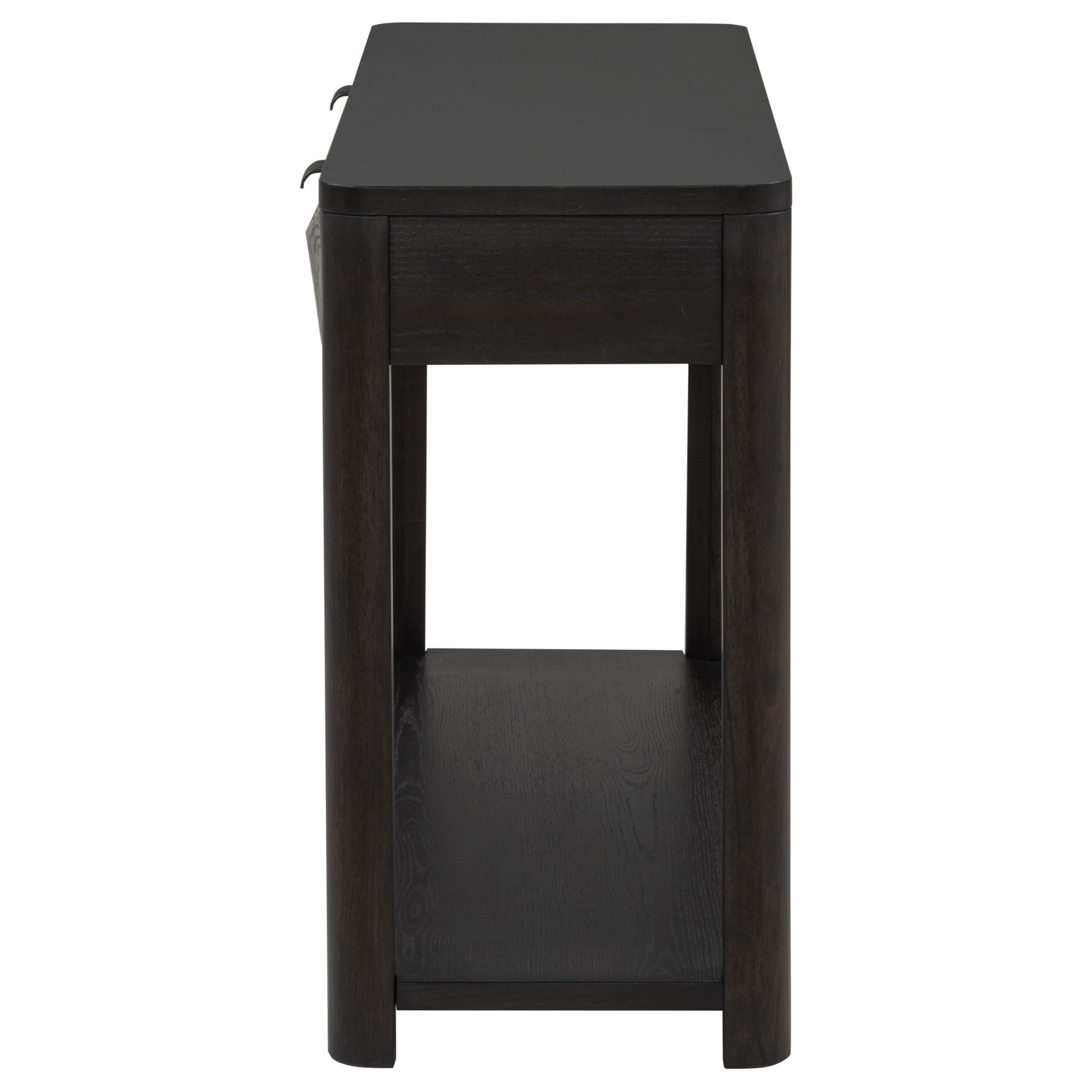 Marcelo Sofa Console Table with 2 Drawers and Shelf Coffee - Image 6