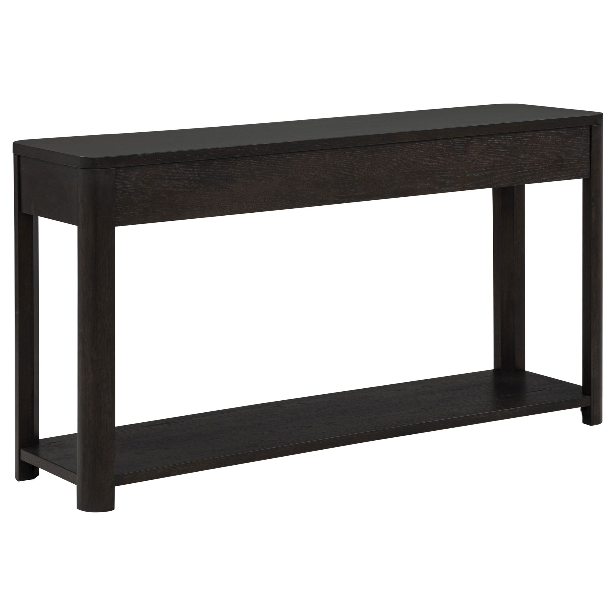 Marcelo Sofa Console Table with 2 Drawers and Shelf Coffee - Image 7