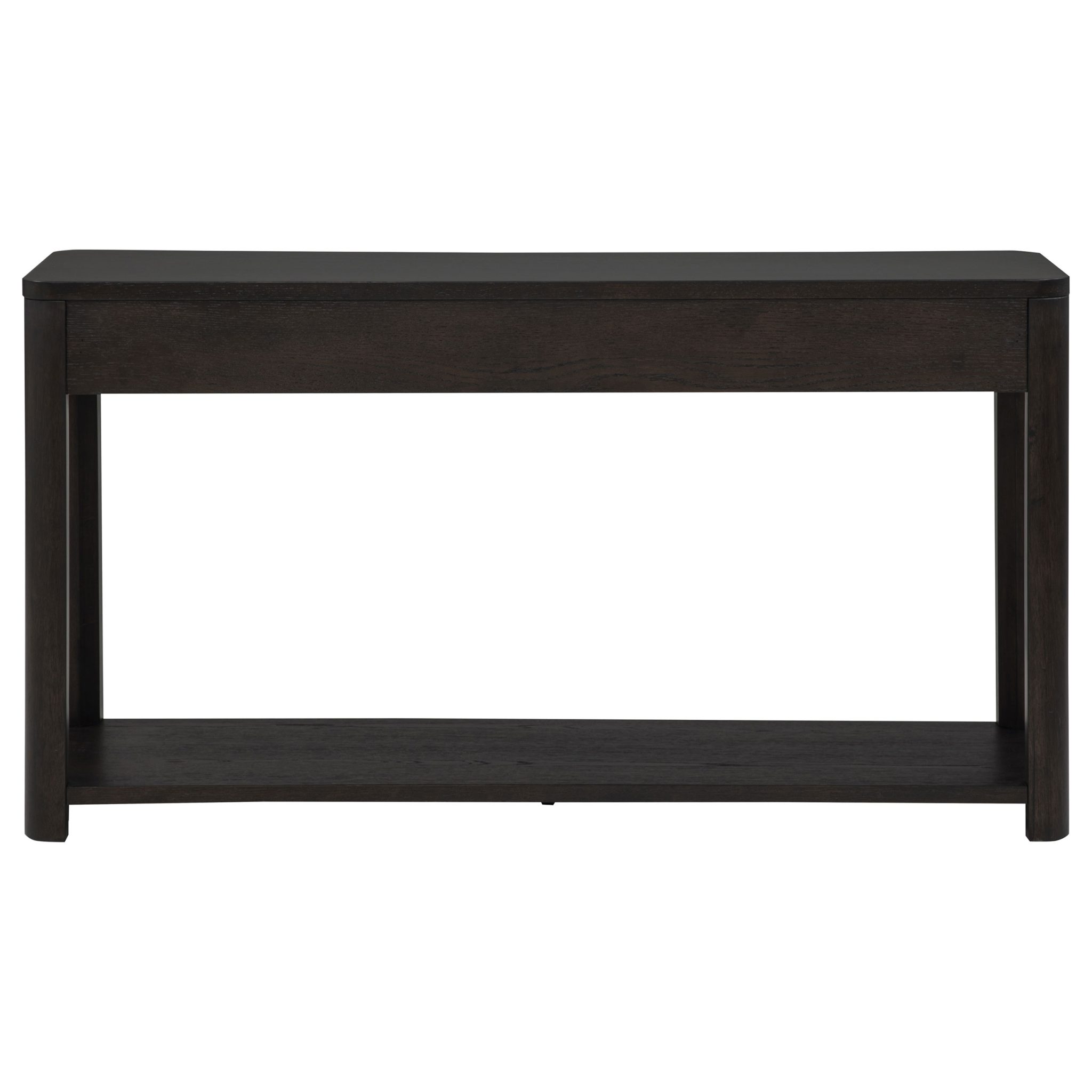 Marcelo Sofa Console Table with 2 Drawers and Shelf Coffee - Image 8