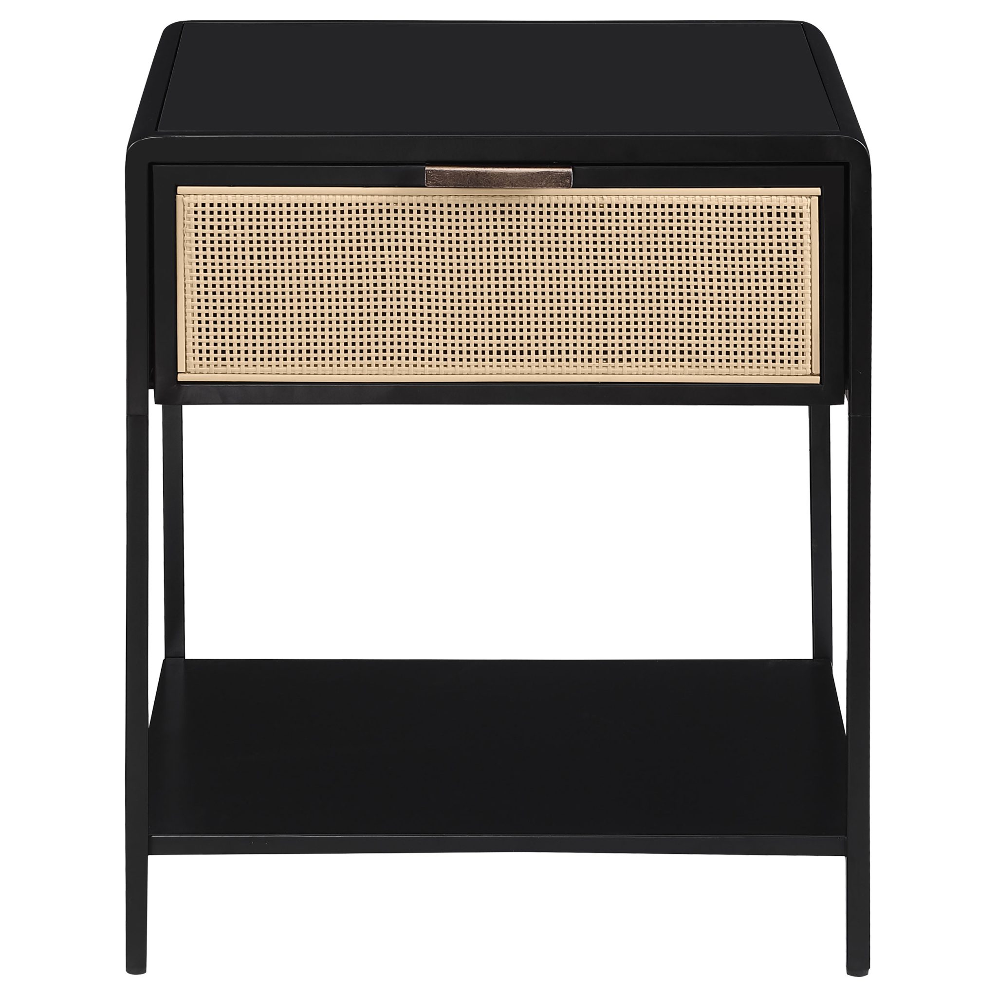 Amherst 1-Drawer Cane Bedside Side Table - Image 3