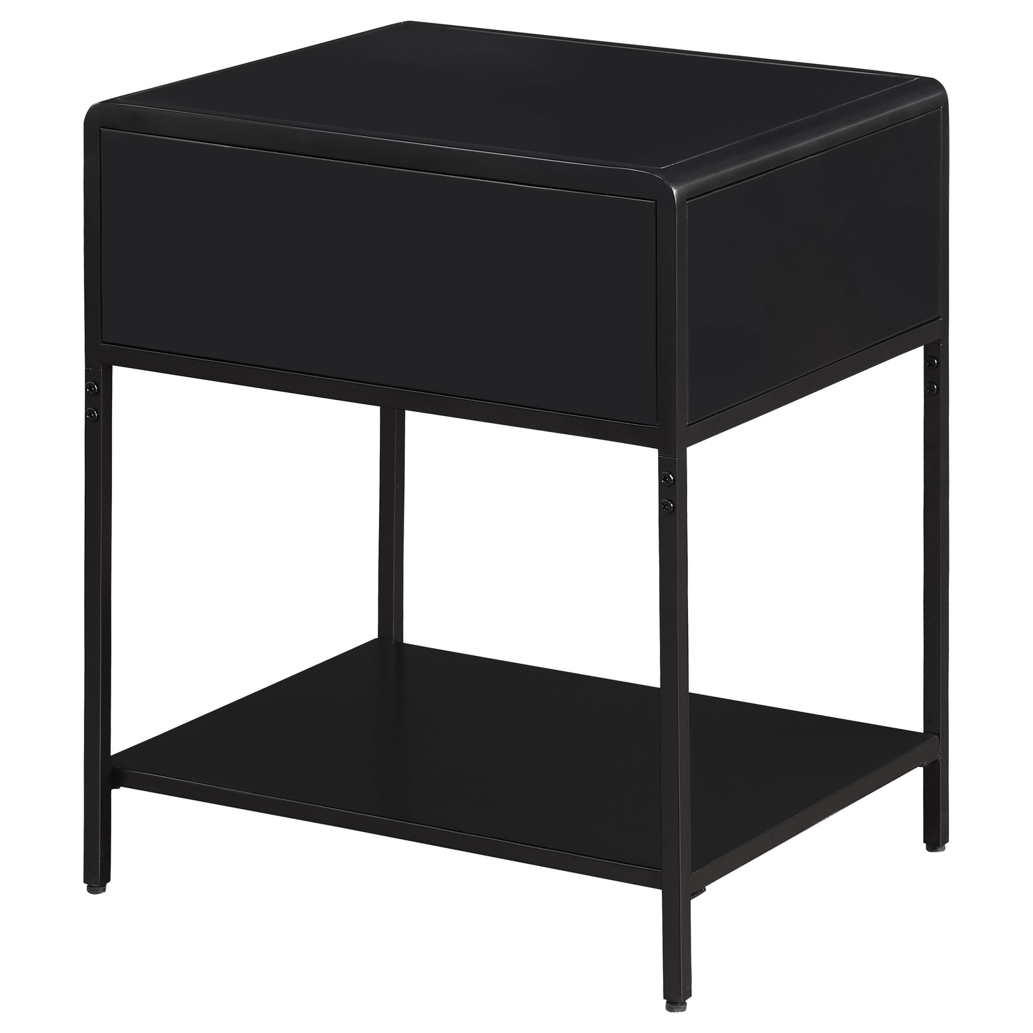 Amherst 1-Drawer Cane Bedside Side Table - Image 7