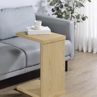 Clower C-Shaped Sofa Side Table