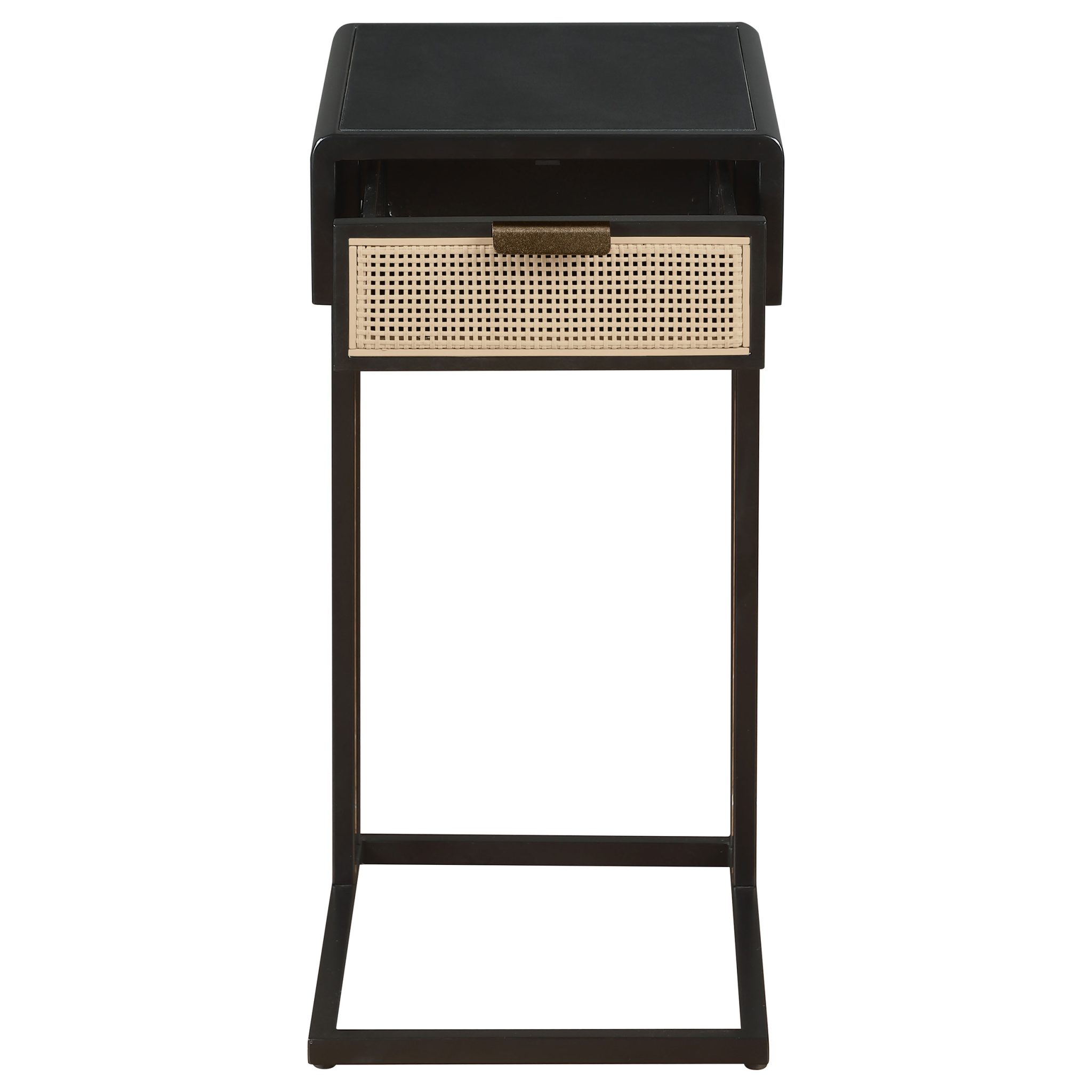 Amherst 1-Drawer Cane Side Table - Image 4