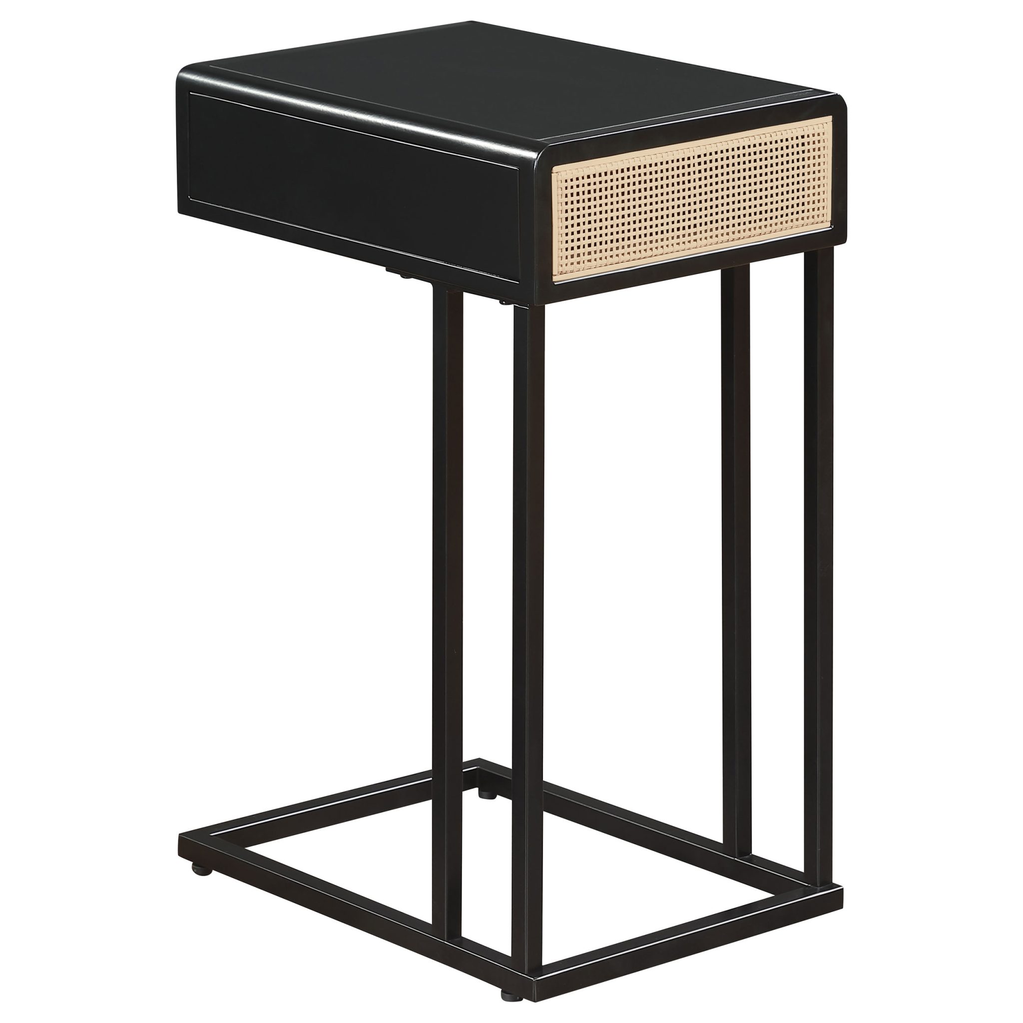 Amherst 1-Drawer Cane Side Table - Image 6