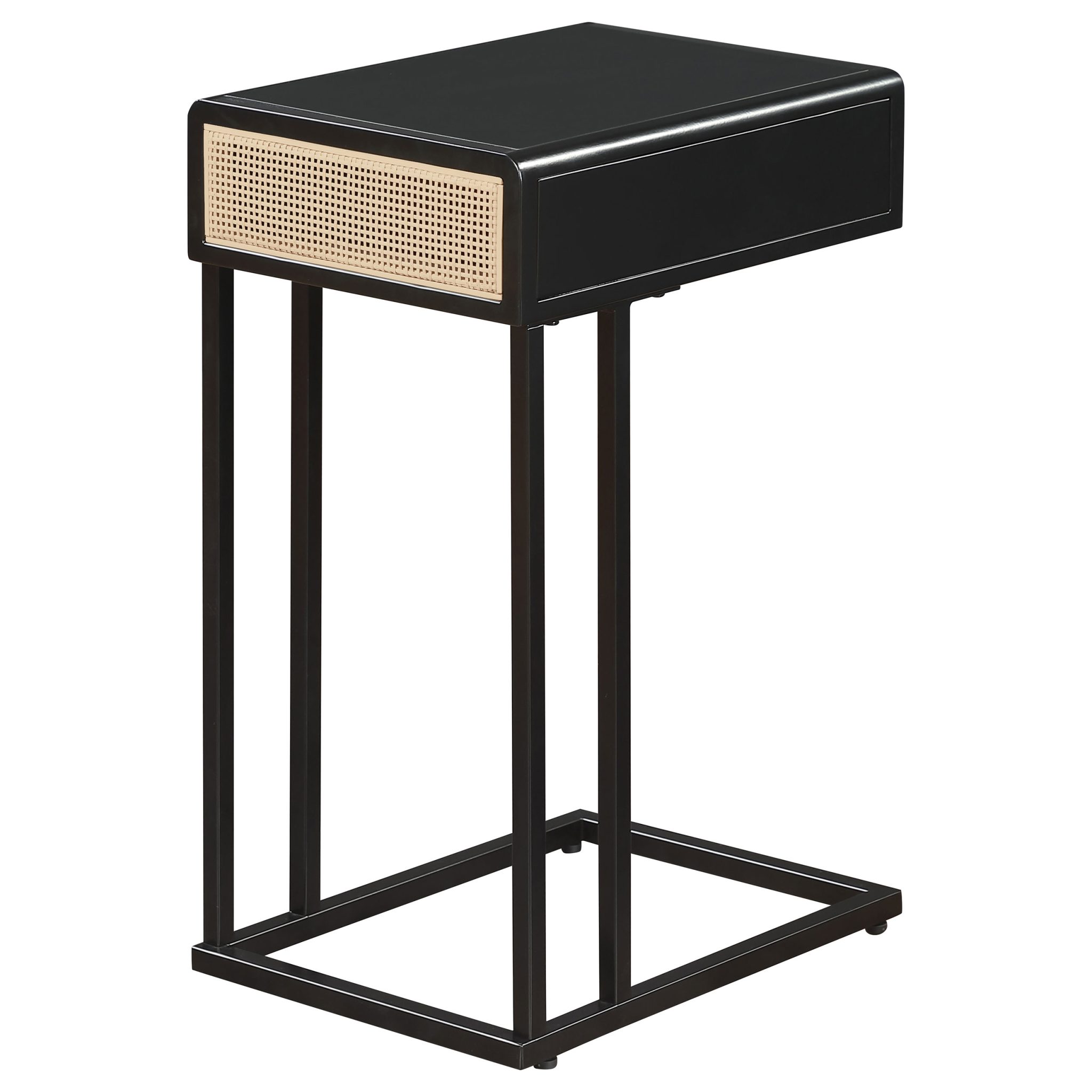 Amherst 1-Drawer Cane Side Table - Image 7