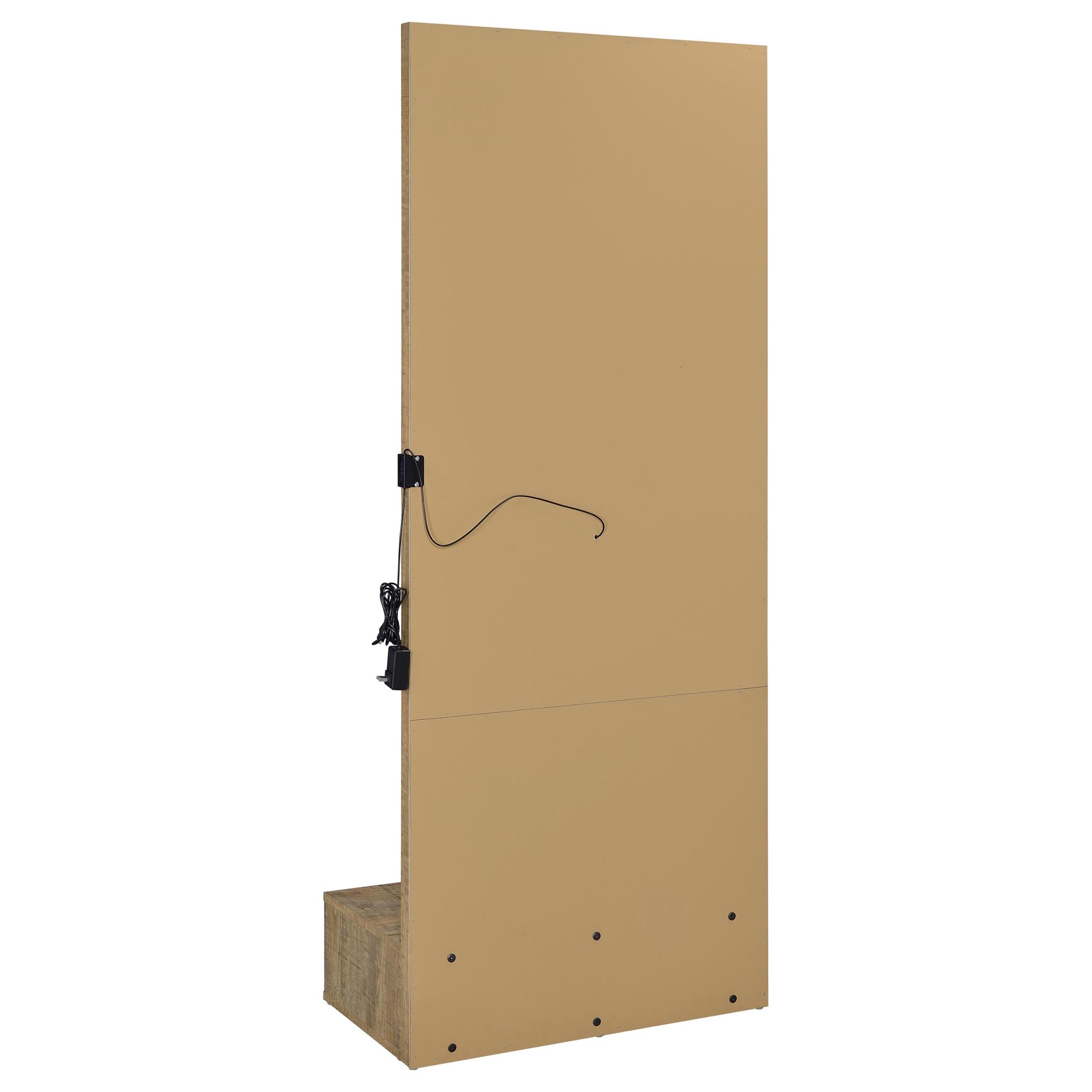 Spector 1-Drawer Lighted Full-Length Floor Mirror - Image 9