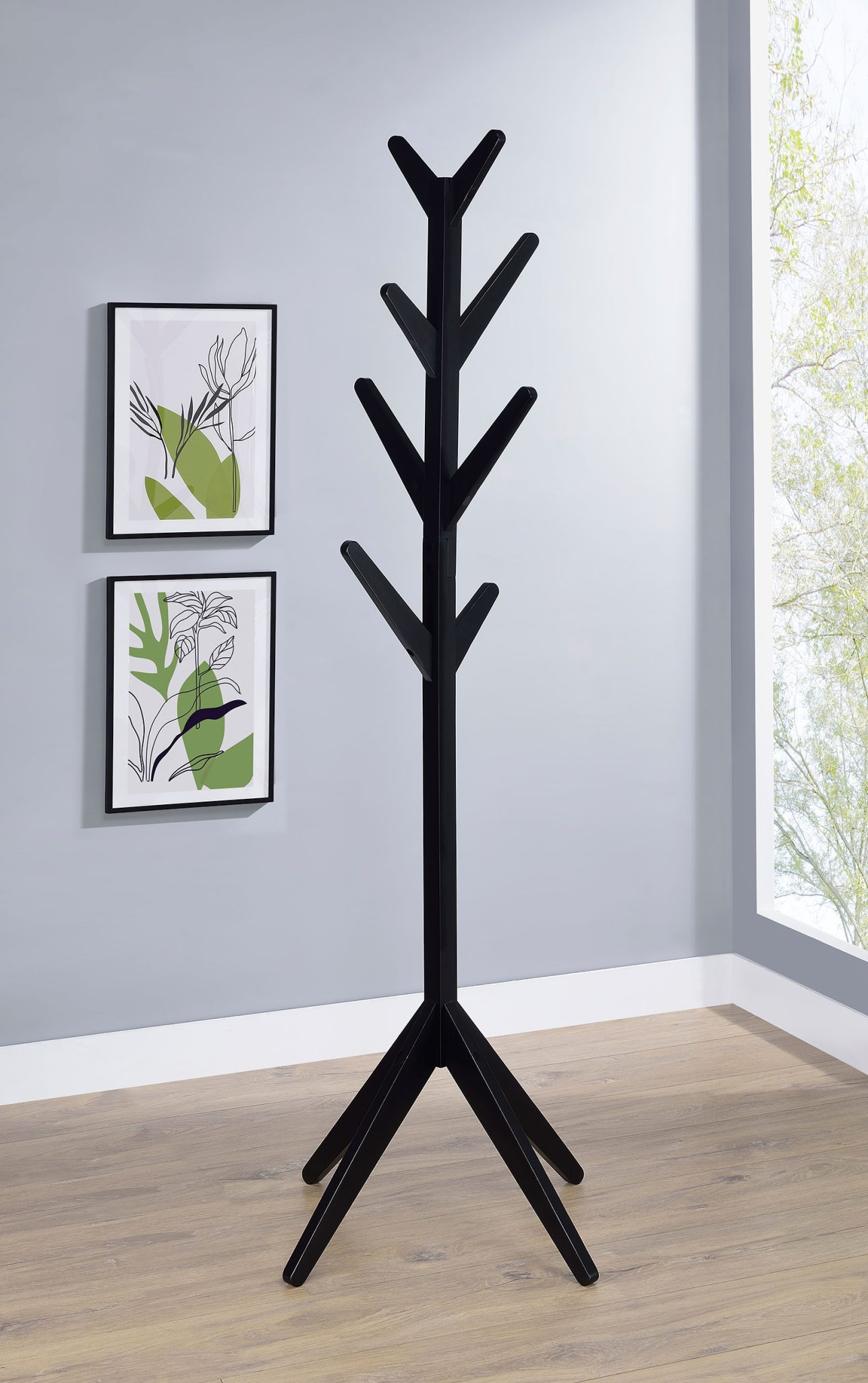 Margaret Solid Wood Coat Rack