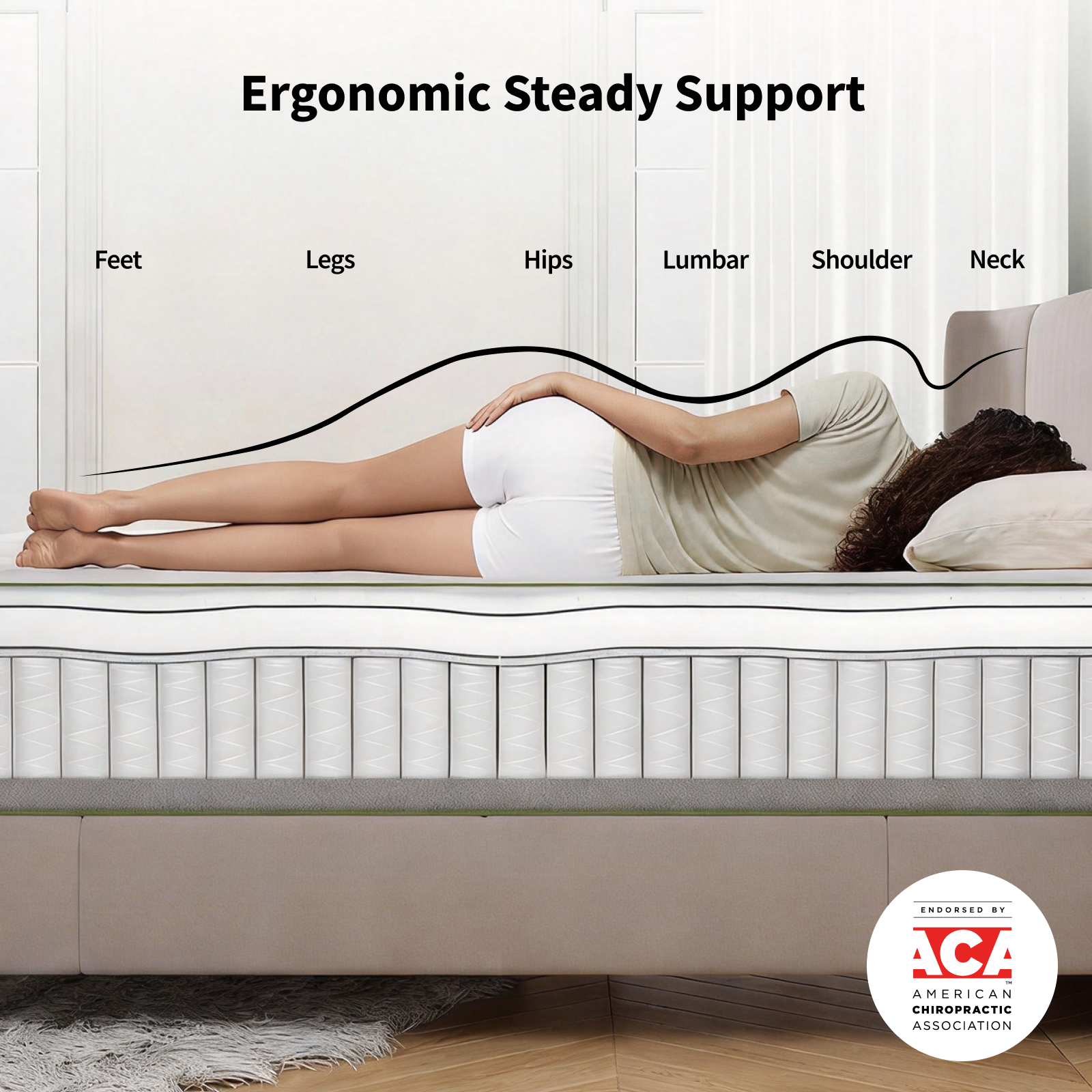 12" Vitality Hybrid Mattress - Image 5