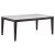 7-Piece Set with Dark Grey Upholstered Side Chairs