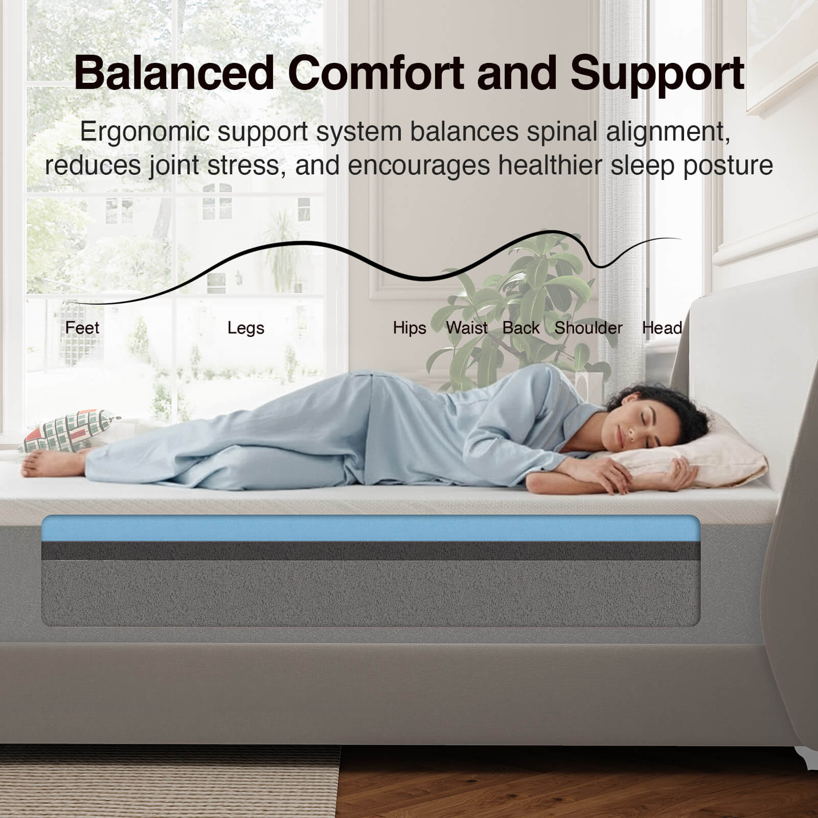 ErgoChill Memory Foam Mattress - Image 9
