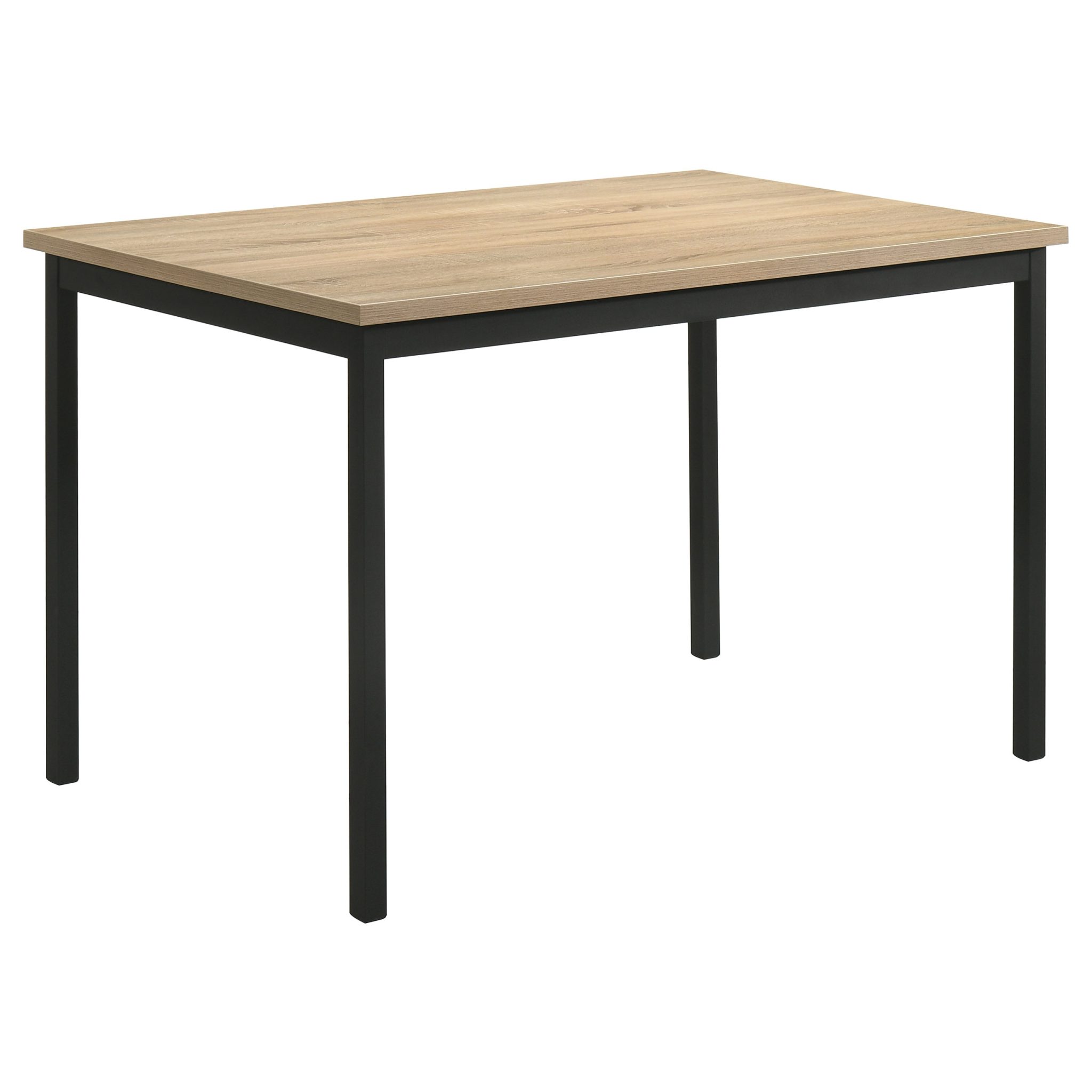 Garza 5-piece Rectangular Dining Table Greige Oak - Image 2