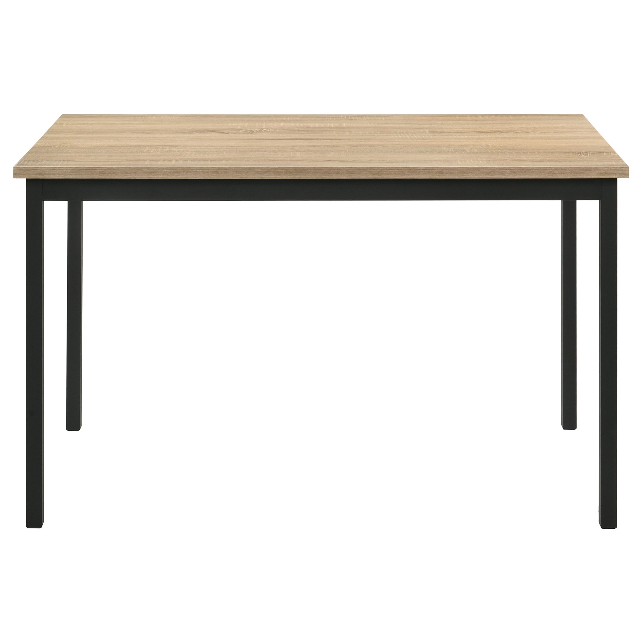 Garza 5-piece Rectangular Dining Table Greige Oak - Image 3