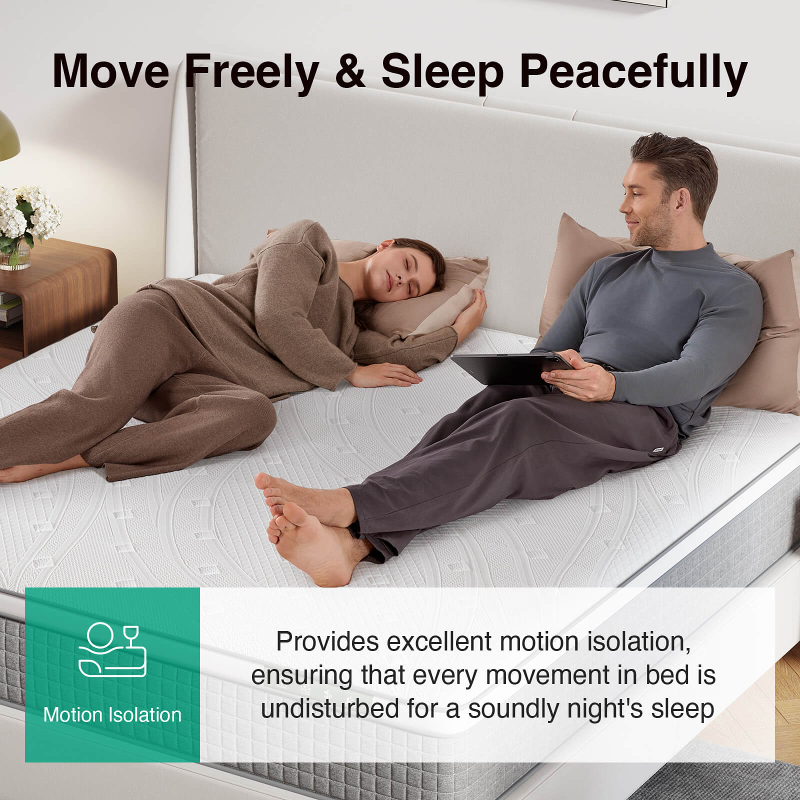Essential Hybrid Mattress - Image 9
