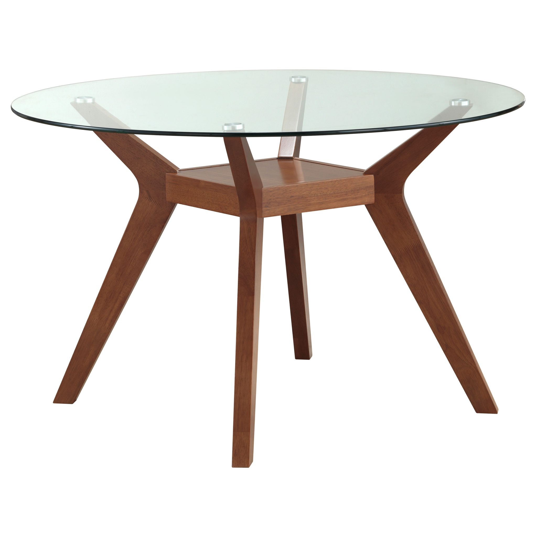 Paxton 5-Piece Round Glass Top Dining Set - Image 3