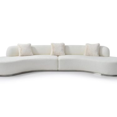 Perla Curved Sofa