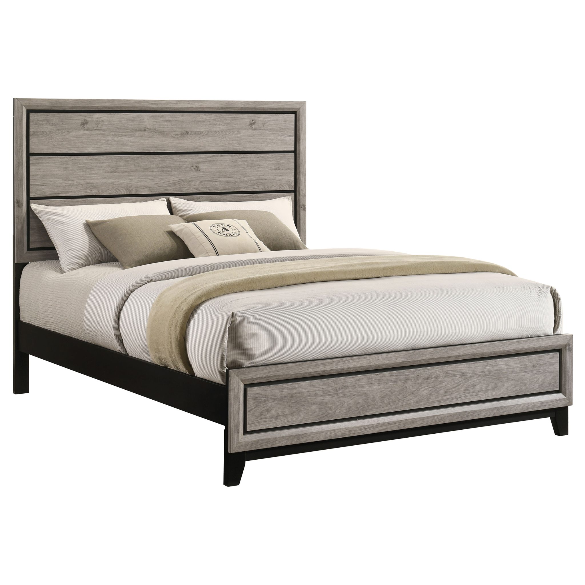 Valen 4-Piece Queen Bedroom Set Light Taupe - Image 3