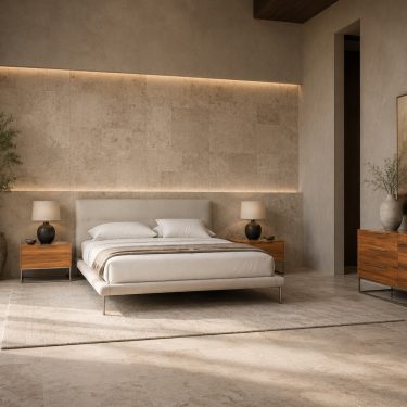 Bergeron Italian 4-Piece Bedroom Set