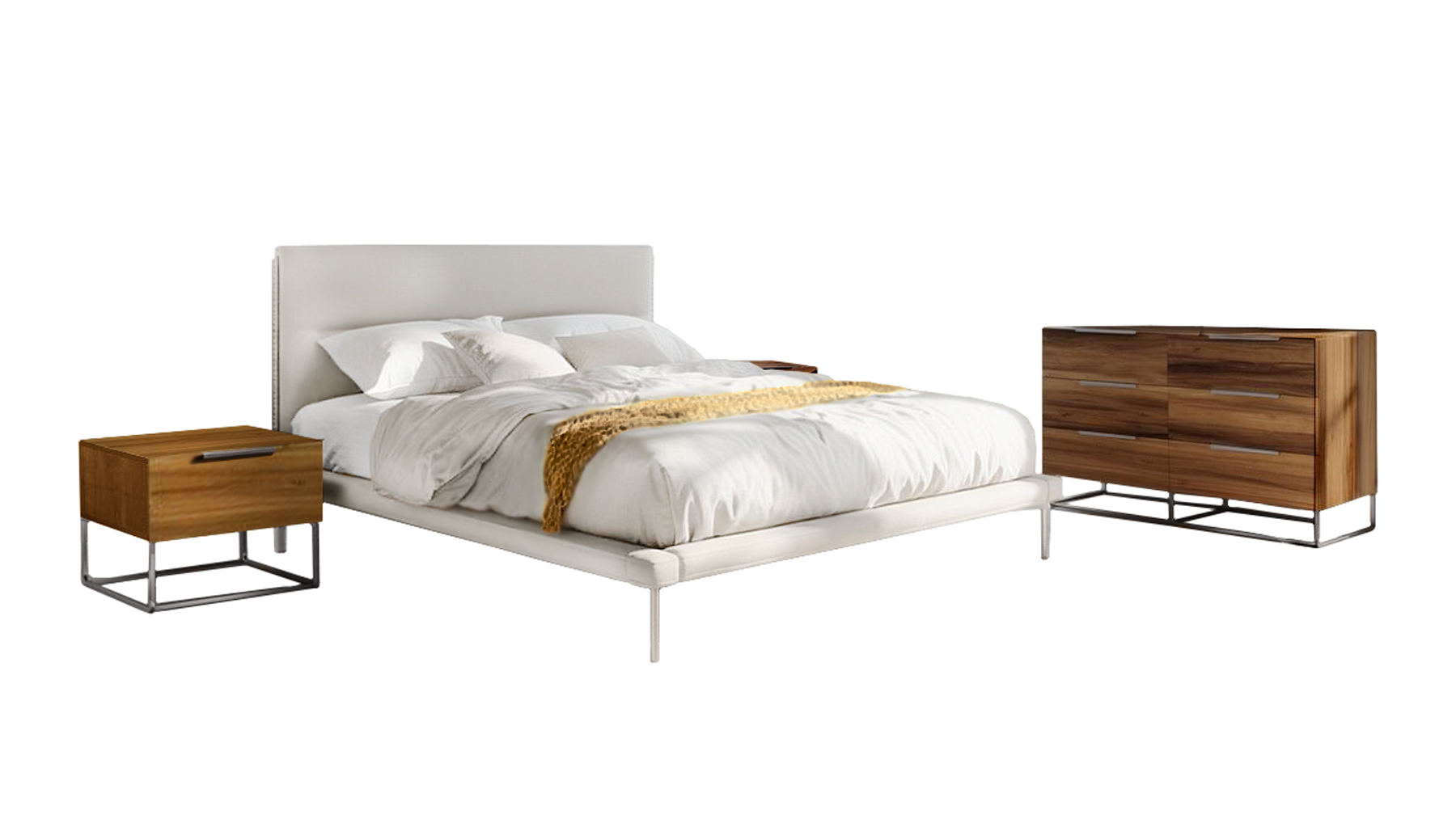 Bergeron Italian 4-Piece Bedroom Set - Image 2