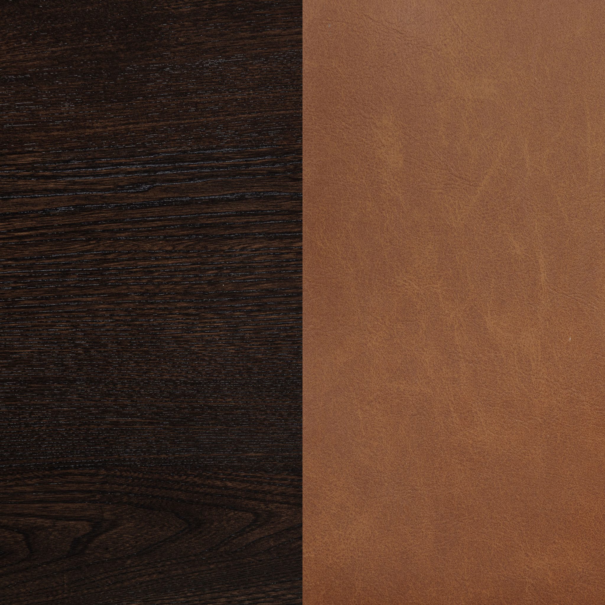 Tegan Faux Leather Upholstered Counter Height Chair Cognac (Set of 2) - Image 13