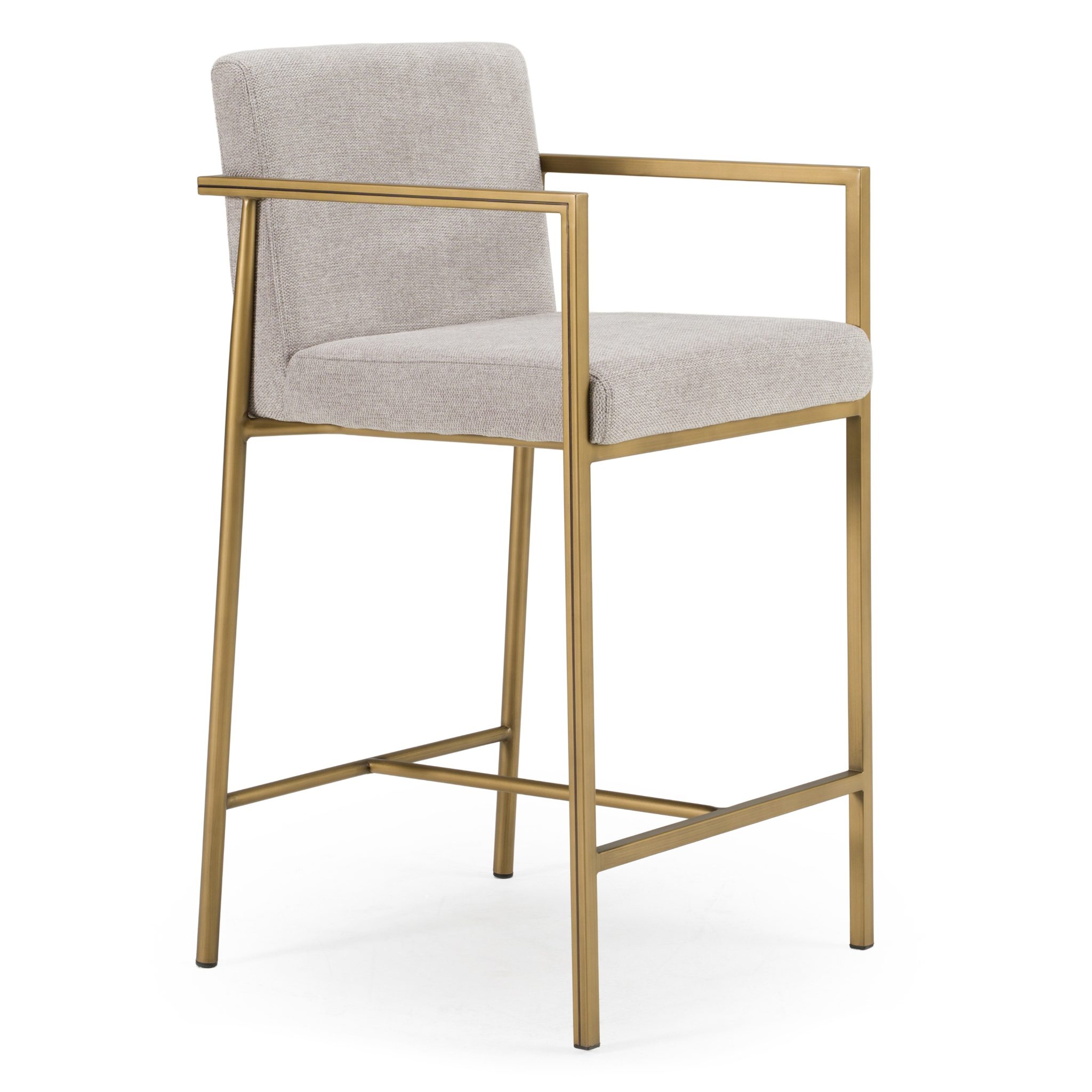 Burnham Light Grey Counter Stool
